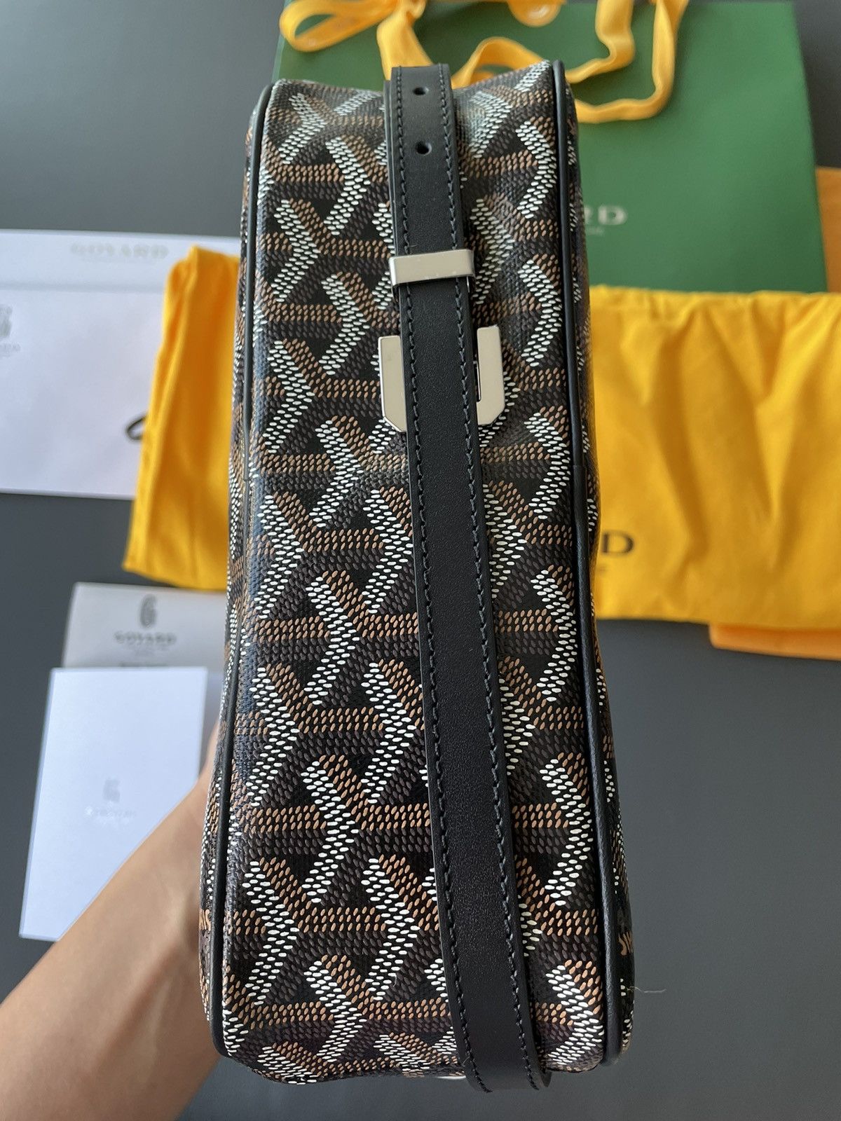 Goyard Rare Iconic Limited Brand New Cap Vert Crossbody Camera Bag Size ONE SIZE - 12 Thumbnail