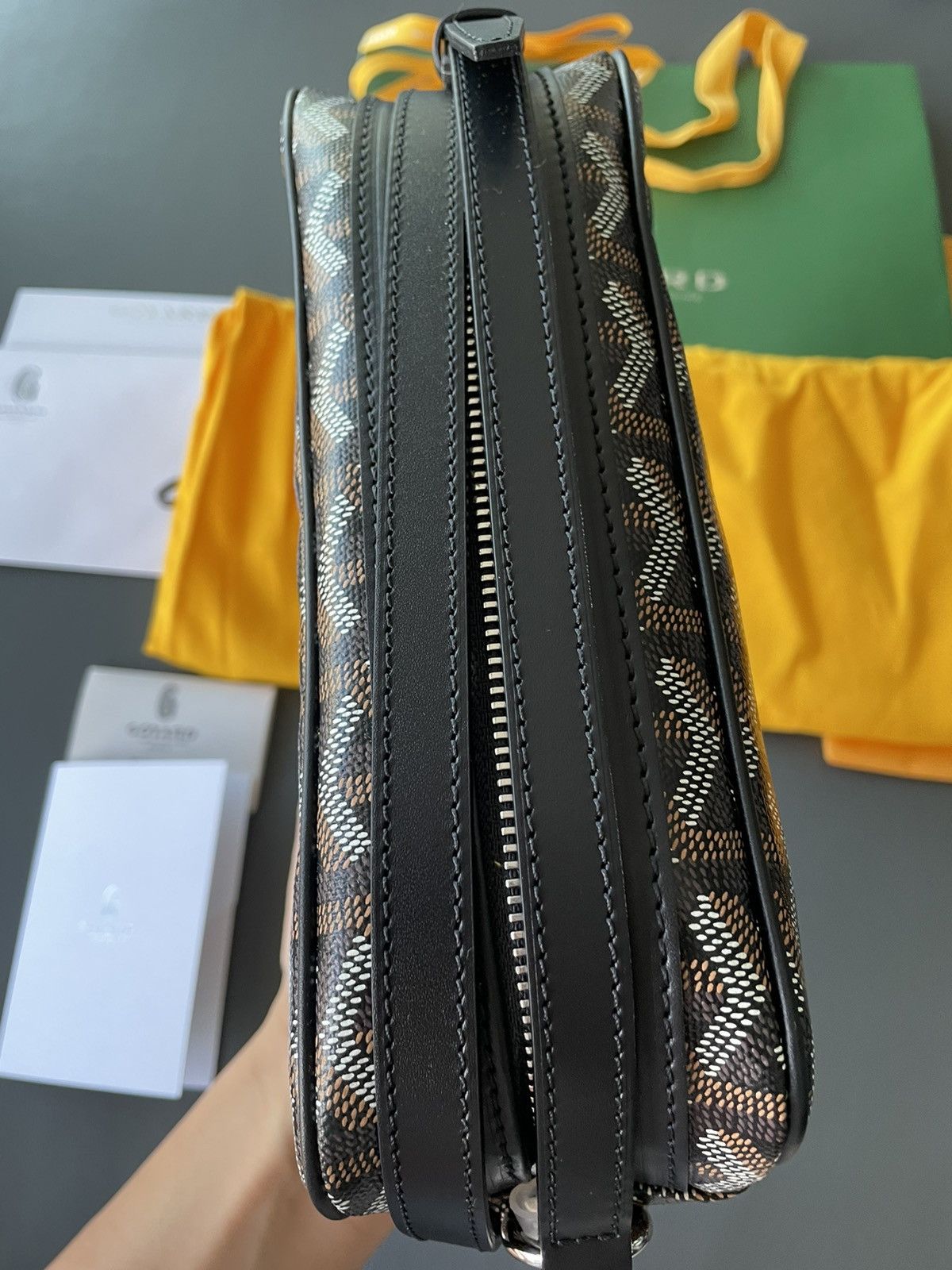 Goyard Rare Iconic Limited Brand New Cap Vert Crossbody Camera Bag Size ONE SIZE - 15 Thumbnail