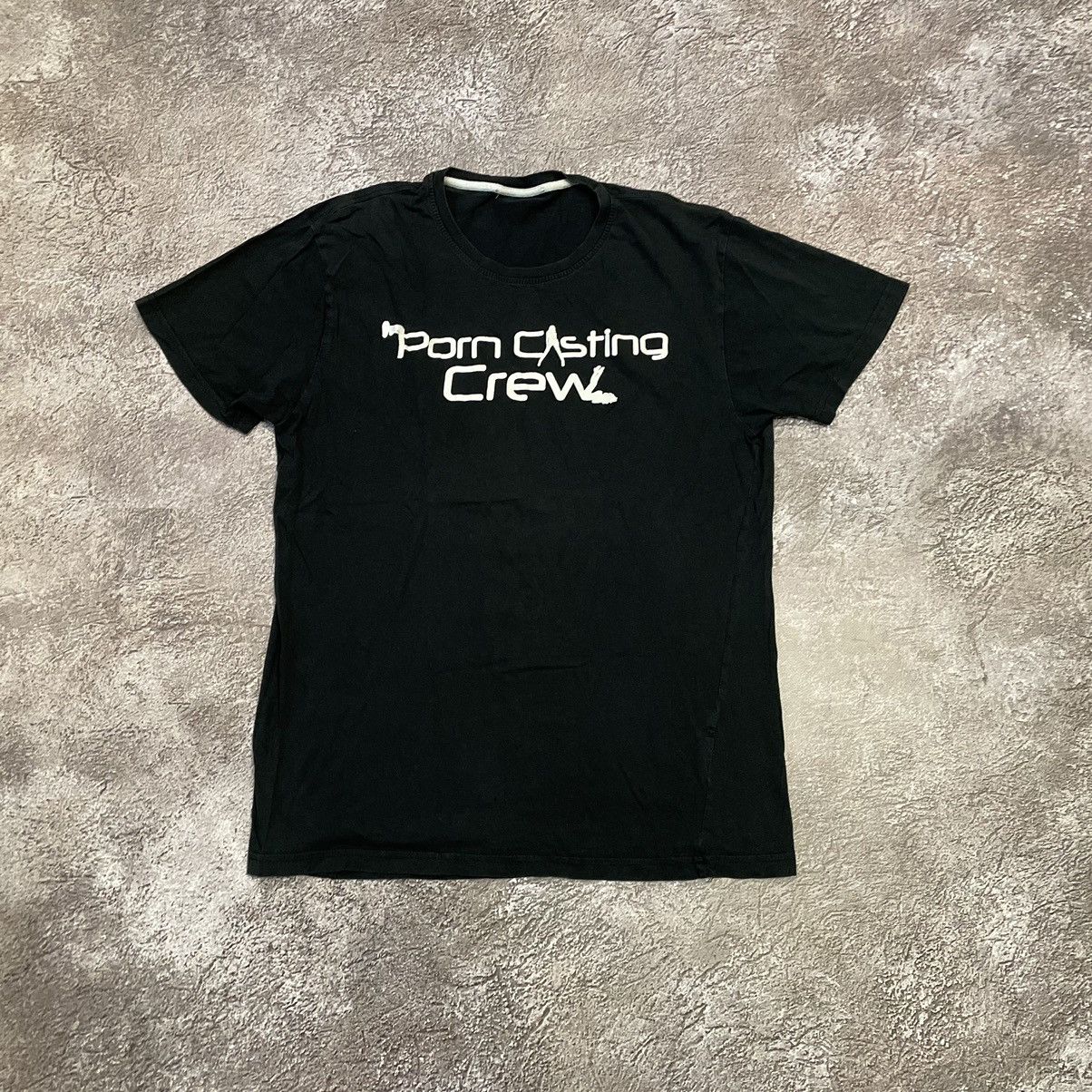 Vintage Vintage Y2K Porn Casting Crew Graphic Tee Streetwear Boxy L Size US L / EU 52-54 / 3 - 2 Thumbnail