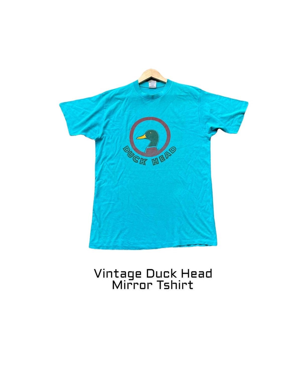 Duck Head Vintage Duck Head Mirror Tshirt Size US L / EU 52-54 / 3 - 1 Thumbnail