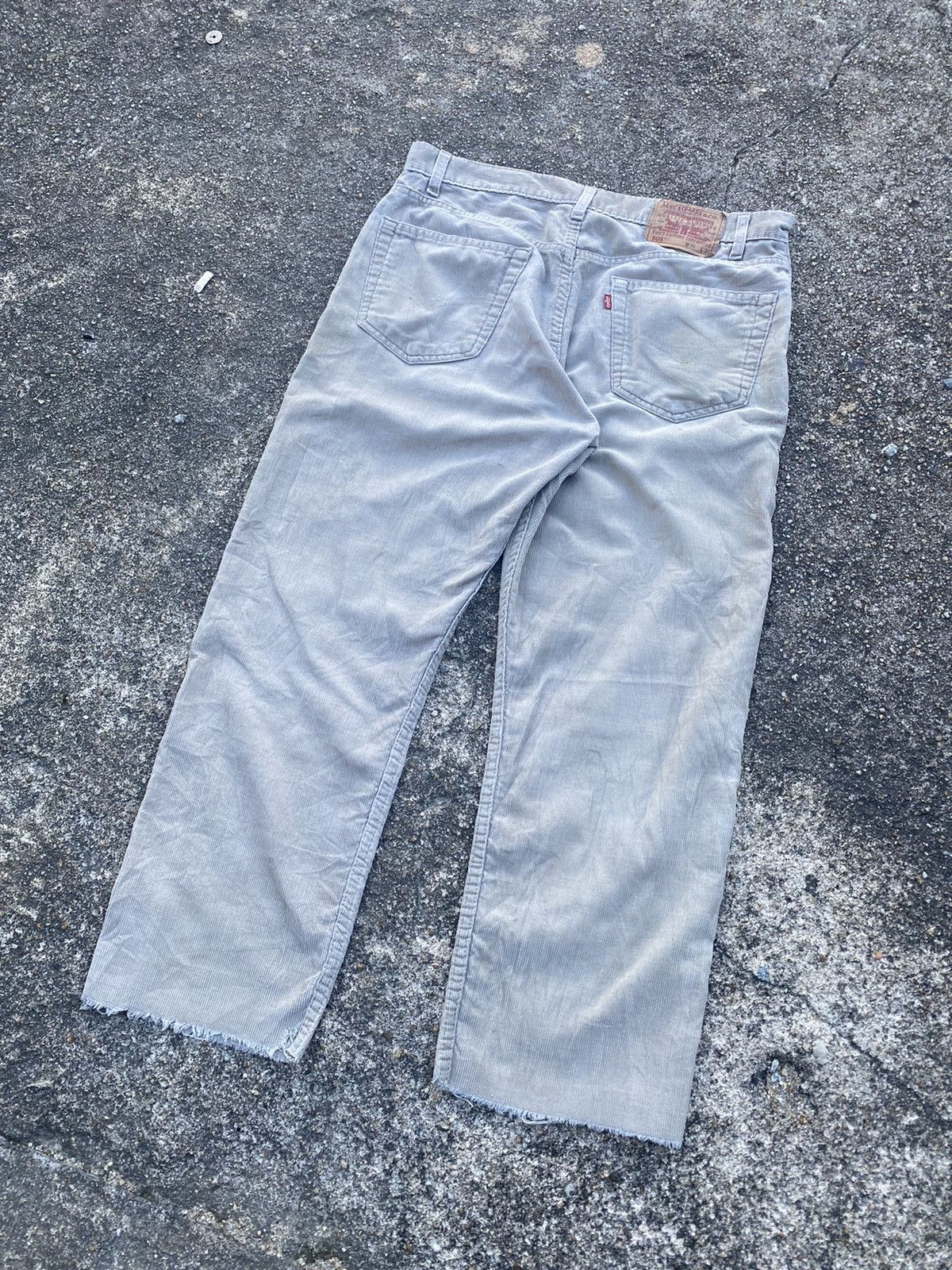 Levi's Vintage Distressed Levis 505 Corduroy Pants Size US 34 / EU 50 - 2 Thumbnail