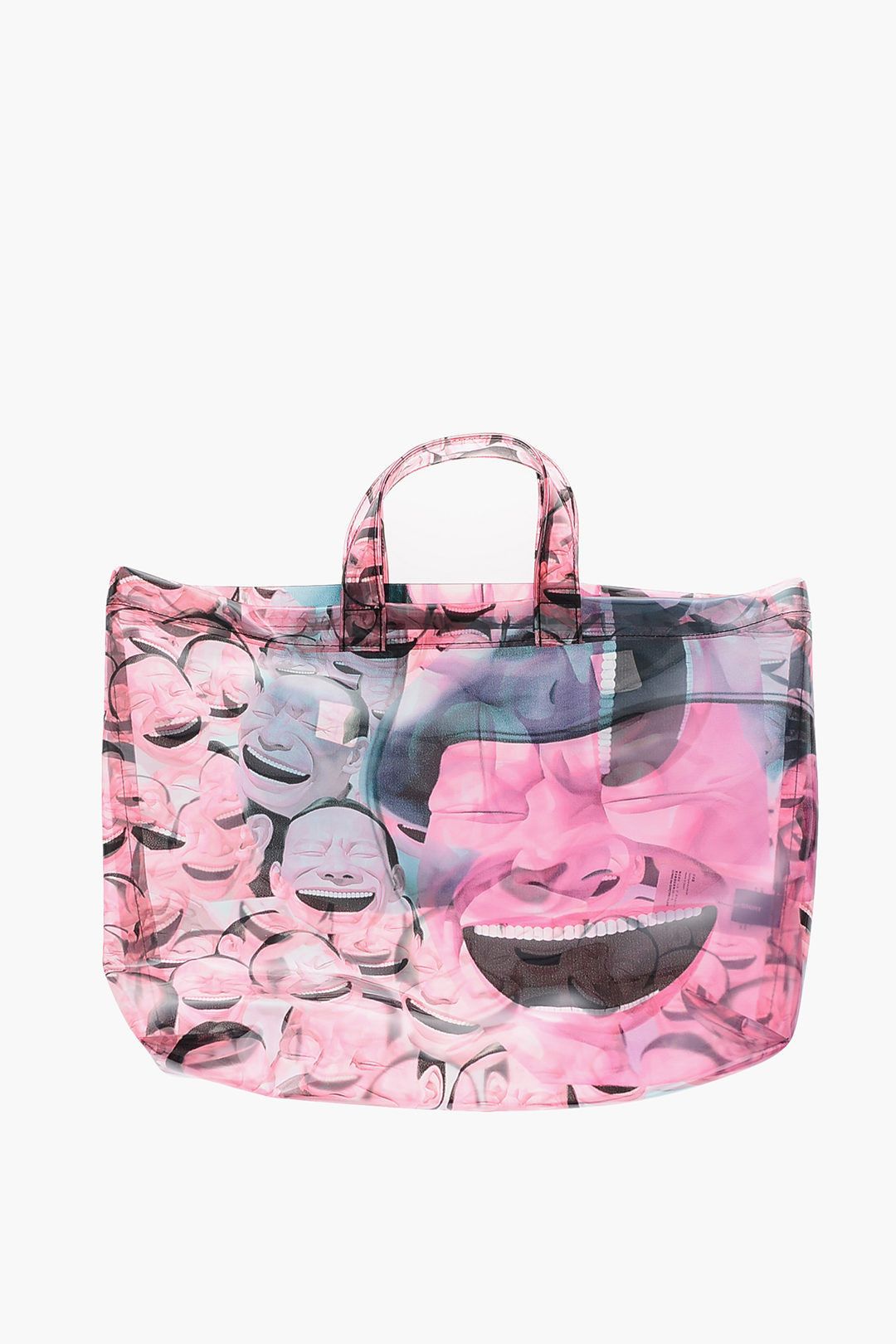 Comme des Garcons SHIRT PLASTIC YUE MINJUN TOTE BAG IN MULTICOLOR Size ONE SIZE - 1 Thumbnail