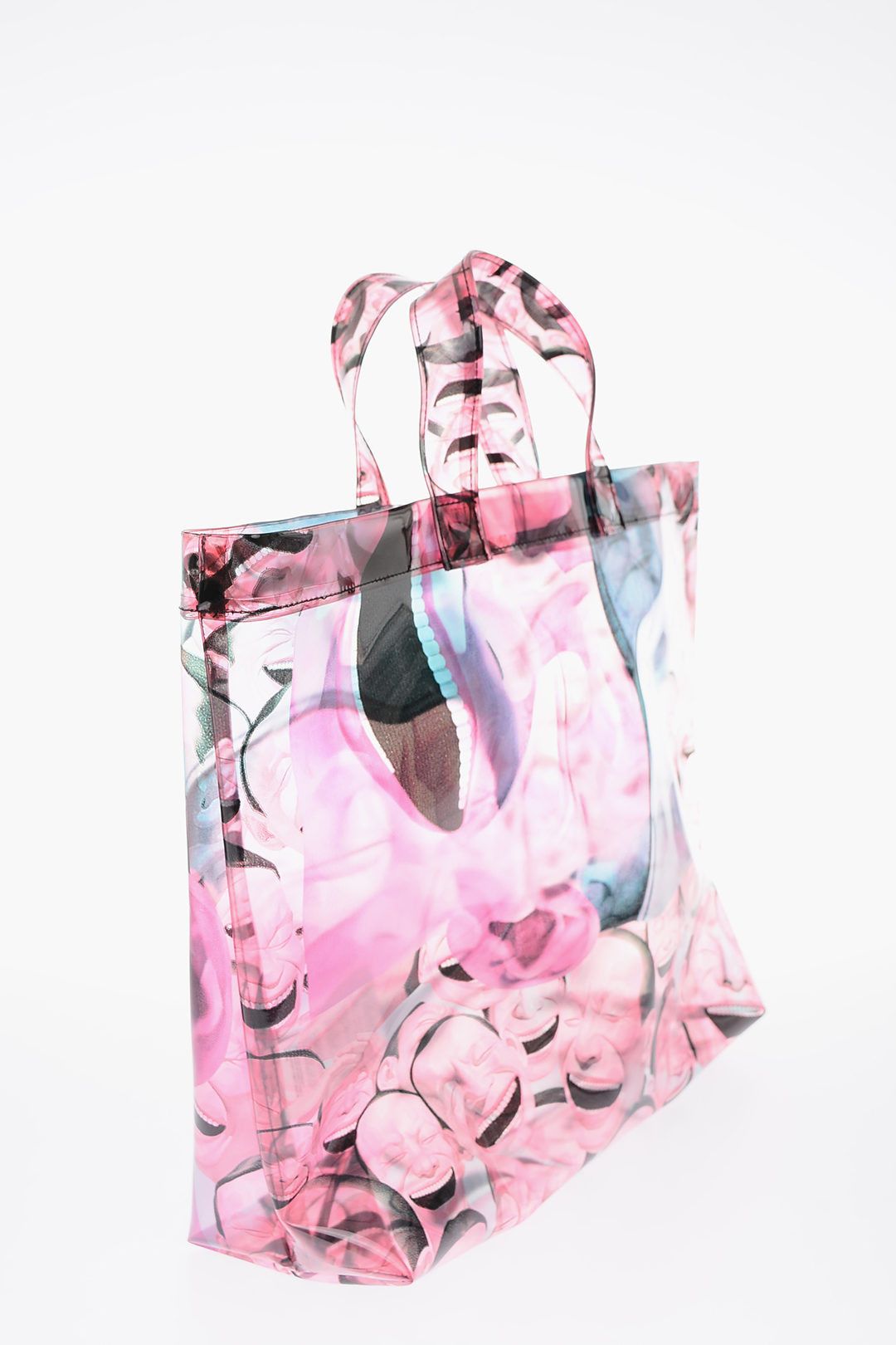 Comme des Garcons SHIRT PLASTIC YUE MINJUN TOTE BAG IN MULTICOLOR Size ONE SIZE - 3 Thumbnail
