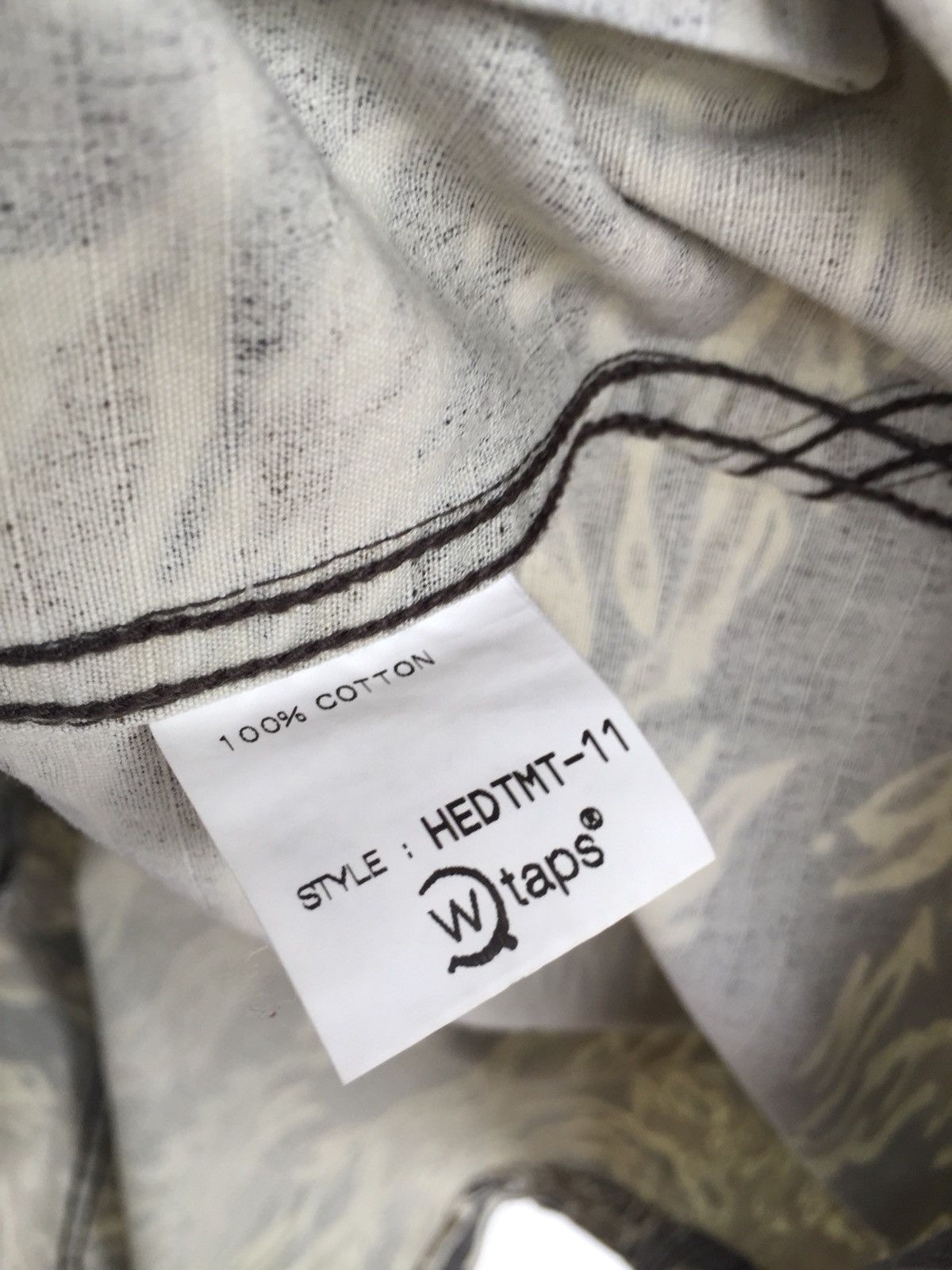 Wtaps SS02 Tiger Stripe Military Shirt Size US L / EU 52-54 / 3 - 15 Thumbnail