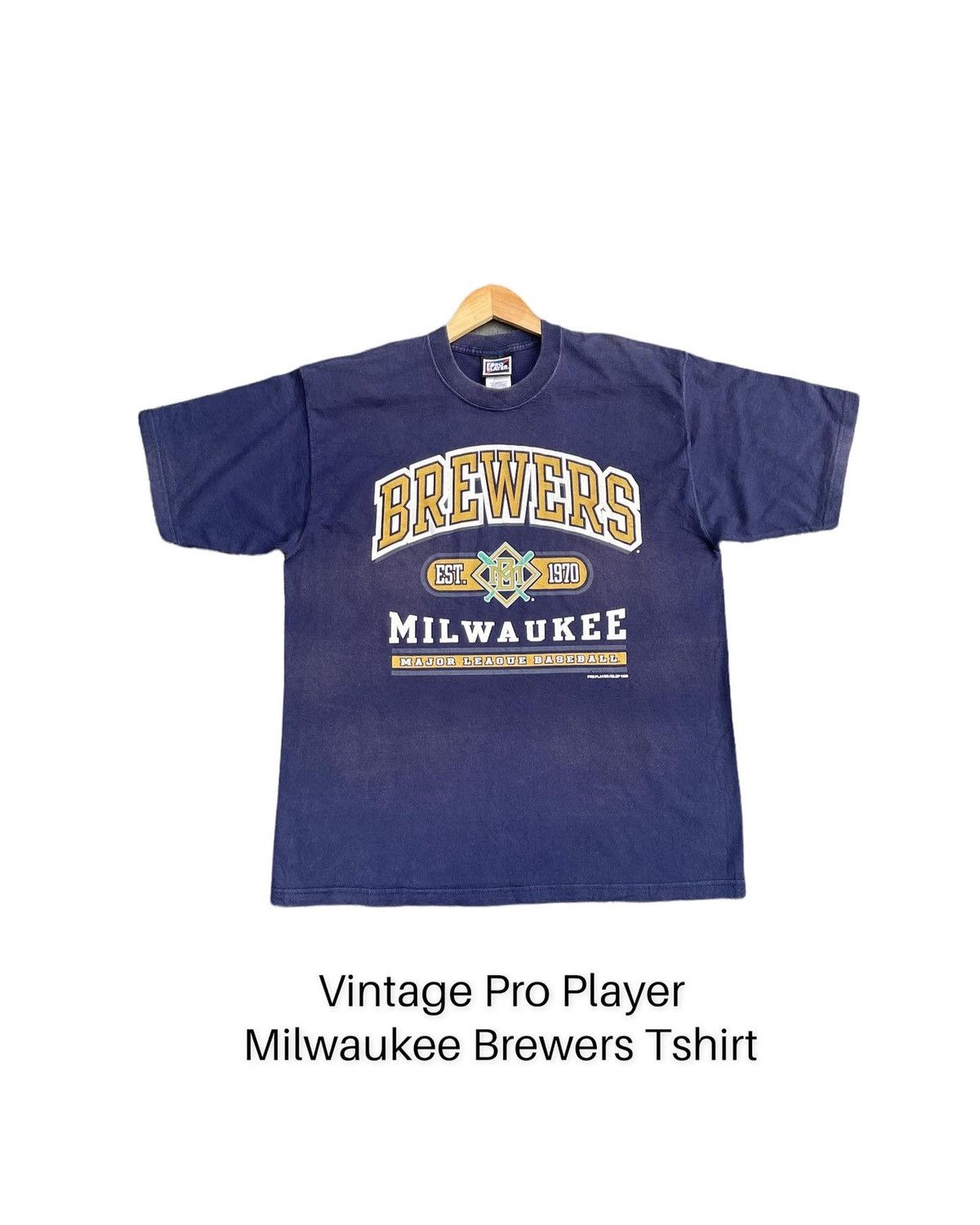 MLB Vintage Pro Player MLB Milwaukee Breewer Size US L / EU 52-54 / 3 - 1 Thumbnail