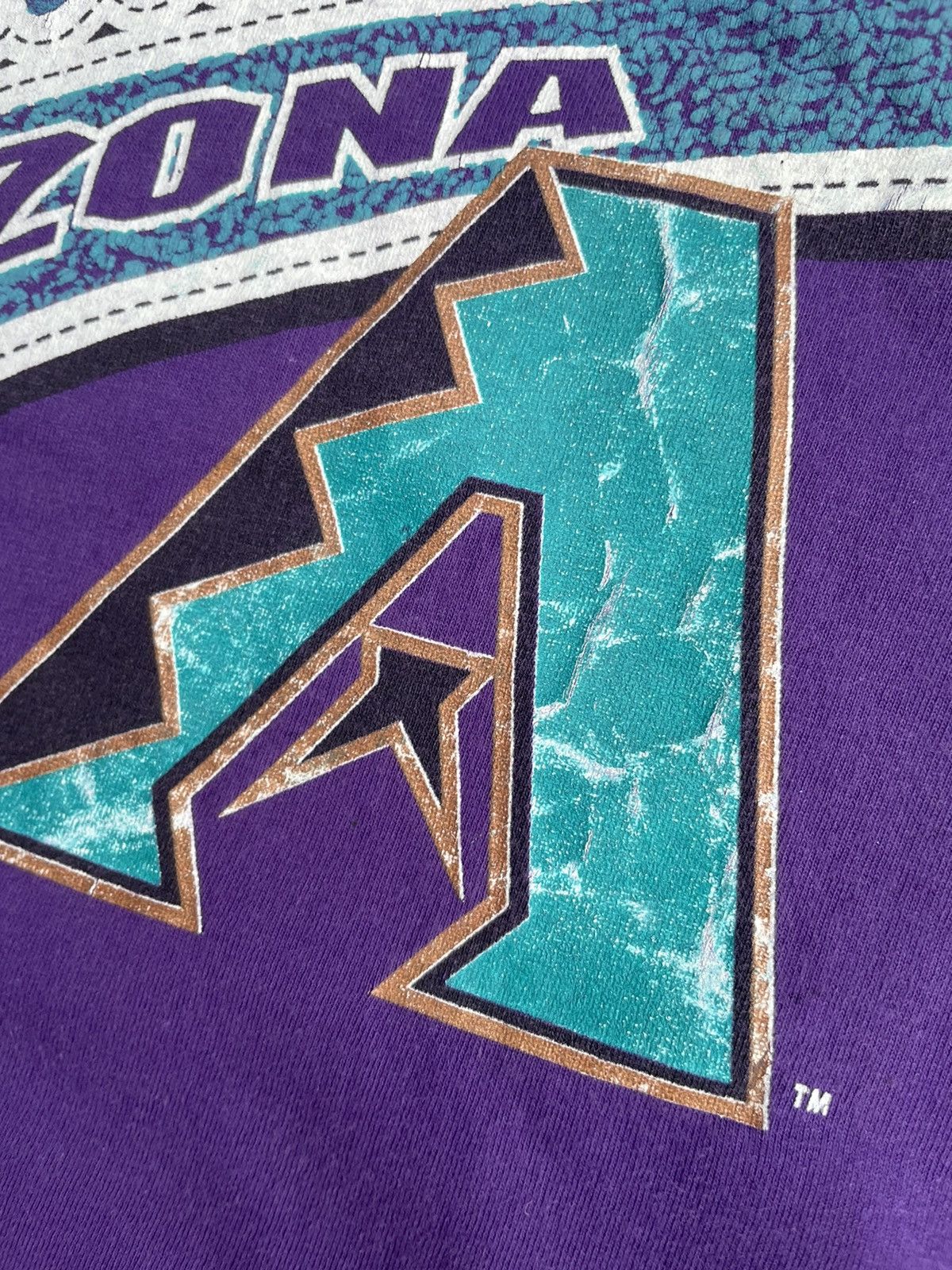 MLB Vintage 1999 Logo 7 Diamondbacks Arizona Size US XL / EU 56 / 4 - 10 Thumbnail