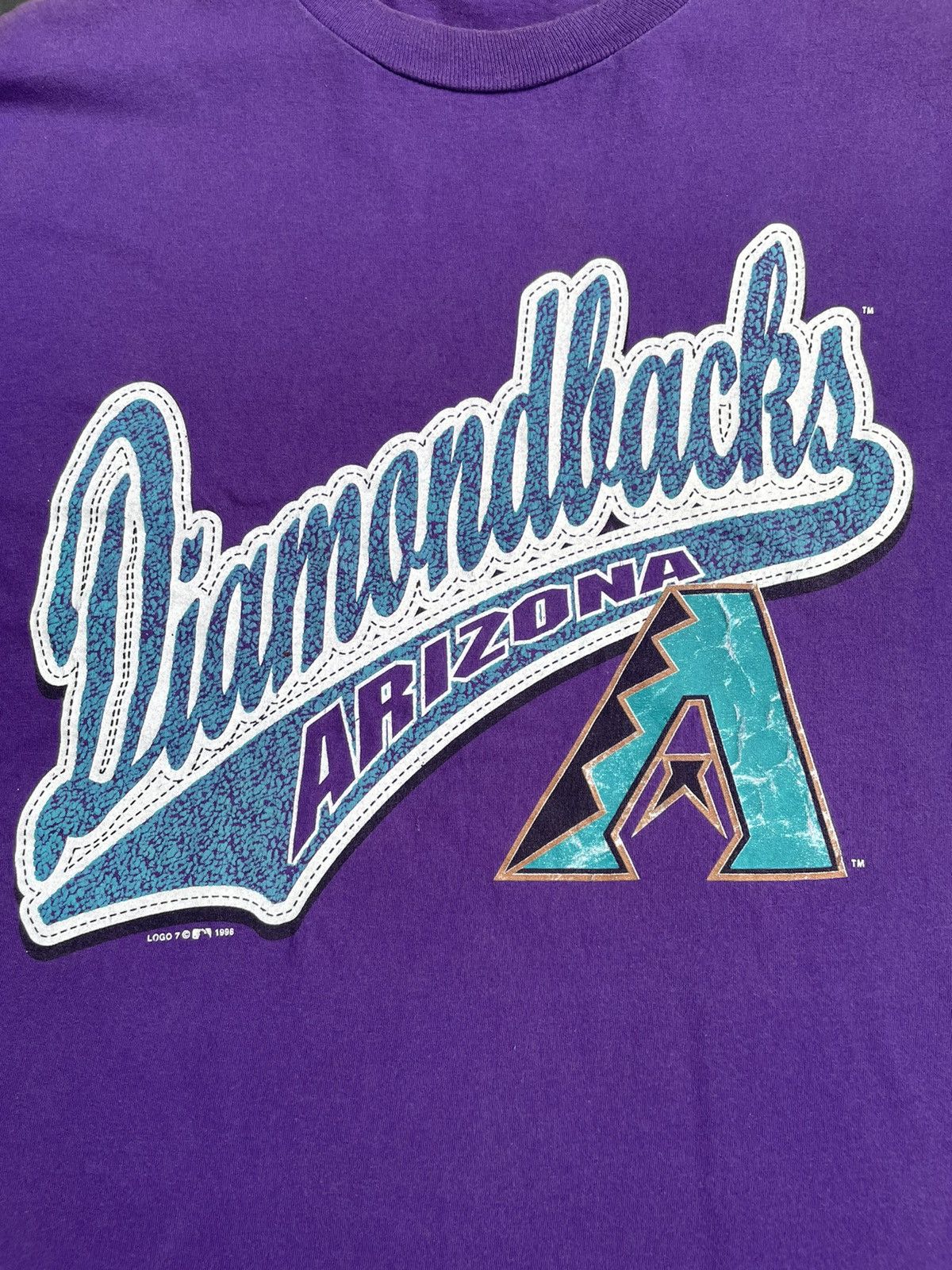 MLB Vintage 1999 Logo 7 Diamondbacks Arizona Size US XL / EU 56 / 4 - 8 Thumbnail
