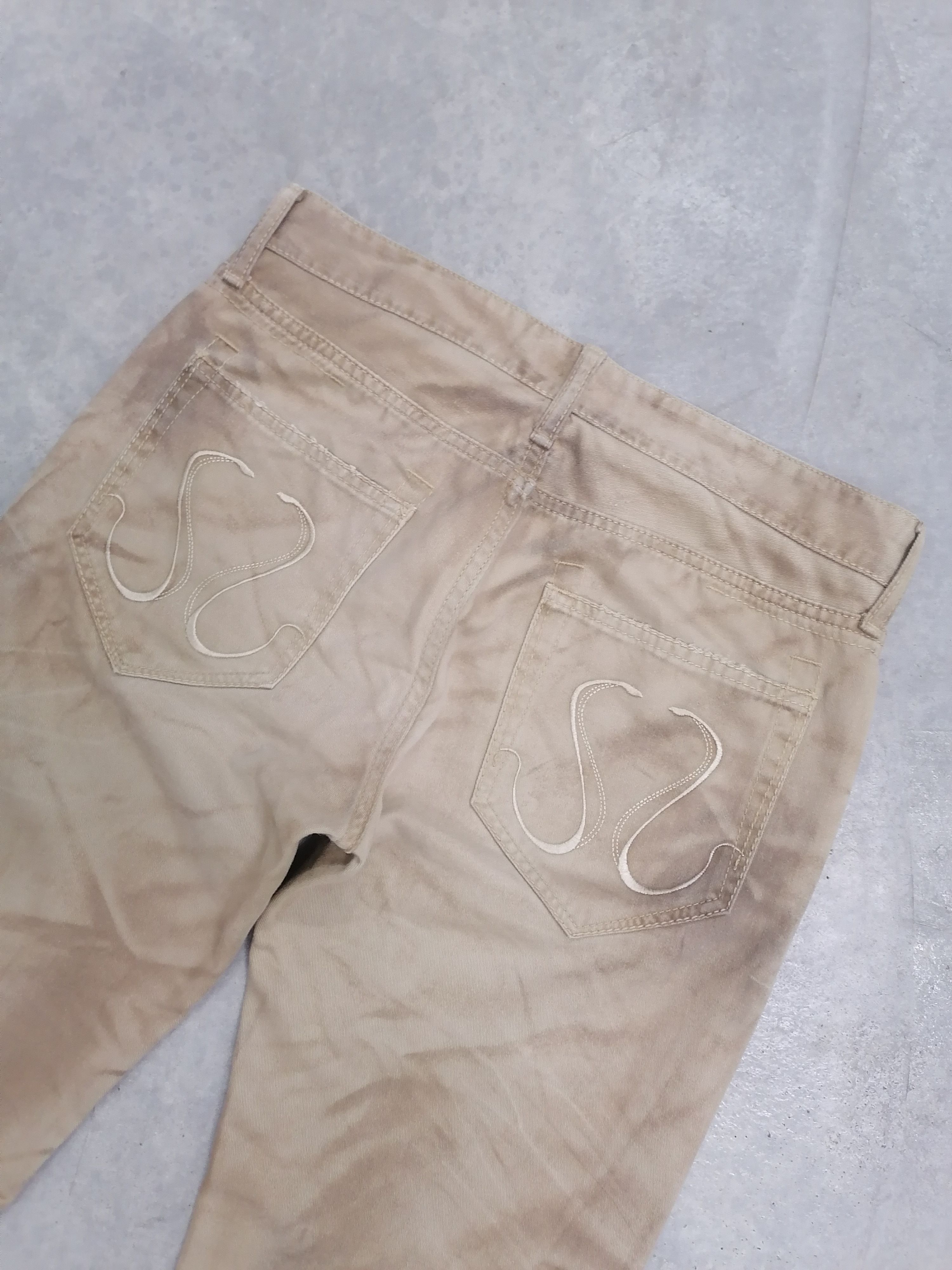 CIVARIZE Made In Japan Flare Civarize Smoke Distressed Pants Size US 30 / EU 46 - 9 Thumbnail