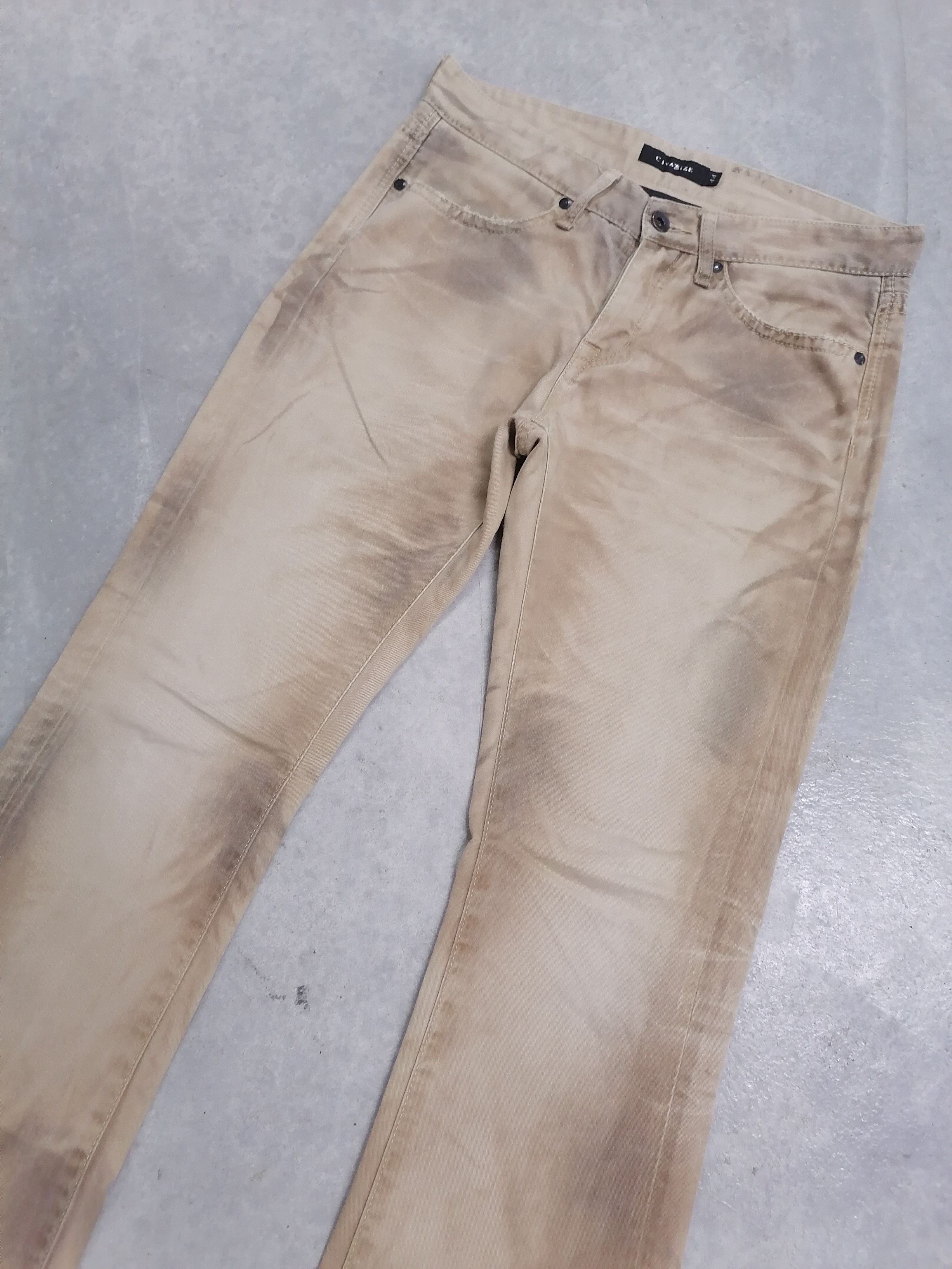 CIVARIZE Made In Japan Flare Civarize Smoke Distressed Pants Size US 30 / EU 46 - 4 Thumbnail