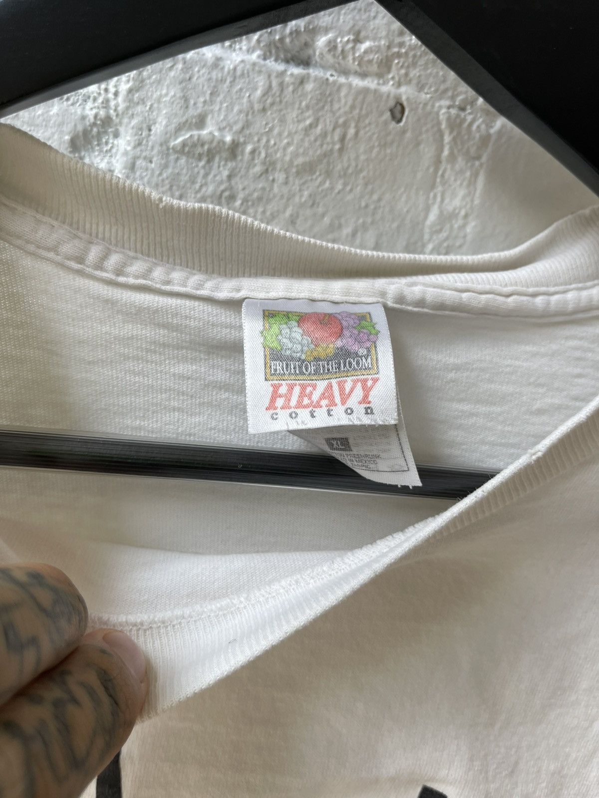 Vintage Vintage 90s THRASHED FUCK SHIRT 4Gseller Size US XL / EU 56 / 4 - 7 Thumbnail