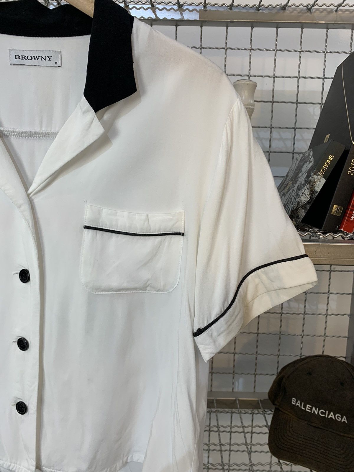 Designer × Japanese Brand Browny Bowling Shirt Size ONE SIZE - 6 Thumbnail