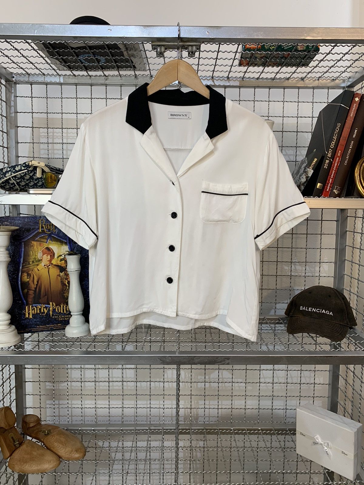 Designer × Japanese Brand Browny Bowling Shirt Size ONE SIZE - 1 Thumbnail