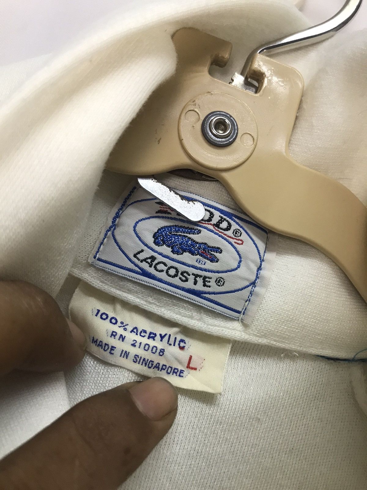 Izod × Lacoste × Vintage Vintage Izod Lacoste small embroidered logo zipper sweater Size US L / EU 52-54 / 3 - 3 Thumbnail