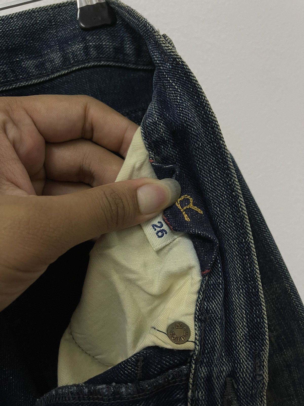 45rpm × Japanese Brand × Vintage Vintage 45 Rpm Denim Jeans Made In Japan Size US 32 / EU 48 - 18 Thumbnail