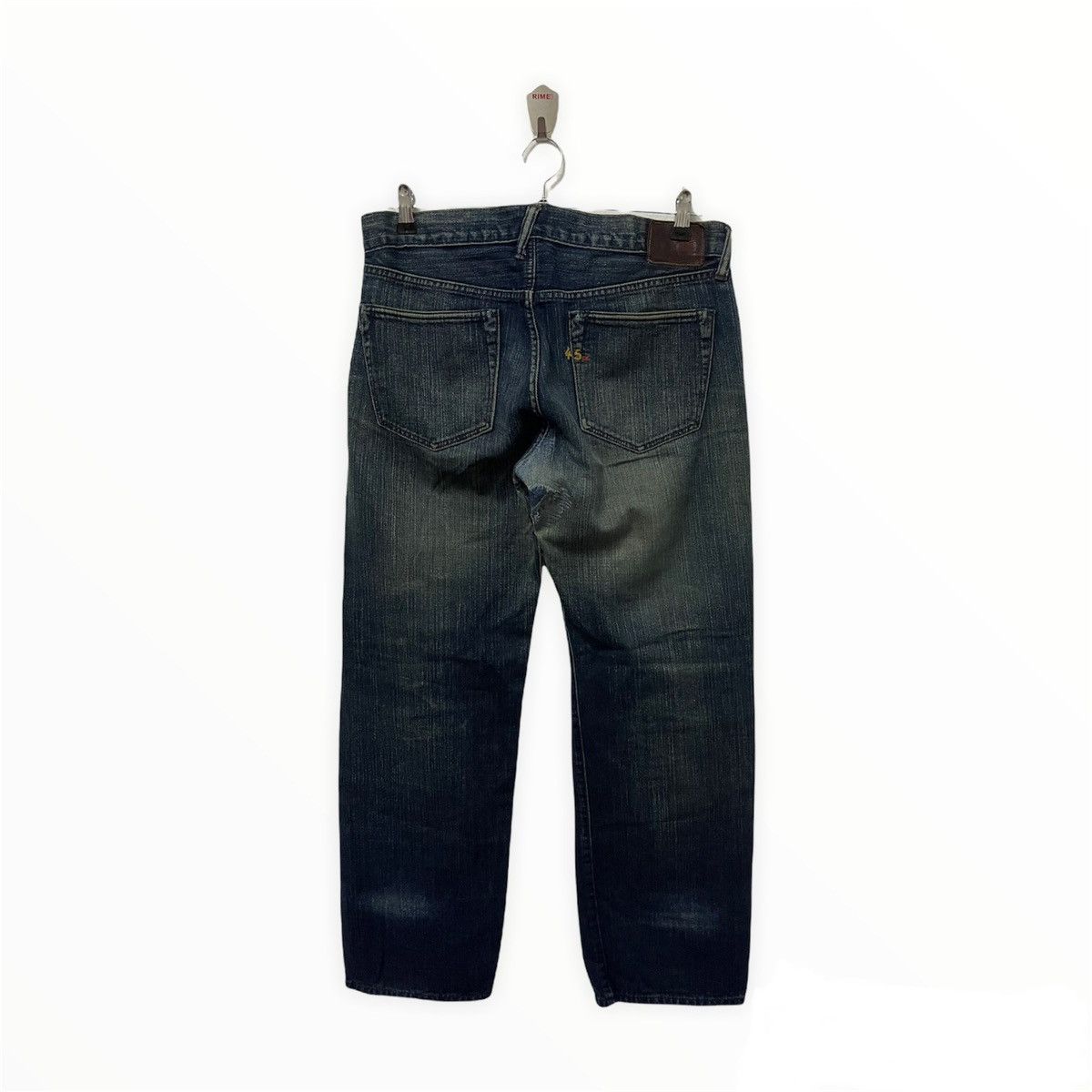 45rpm × Japanese Brand × Vintage Vintage 45 Rpm Denim Jeans Made In Japan Size US 32 / EU 48 - 11 Thumbnail