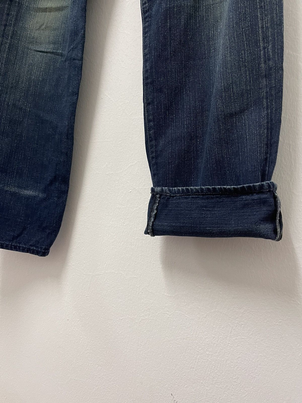 45rpm × Japanese Brand × Vintage Vintage 45 Rpm Denim Jeans Made In Japan Size US 32 / EU 48 - 9 Thumbnail