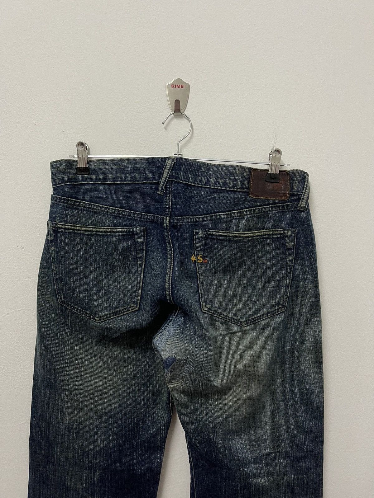 45rpm × Japanese Brand × Vintage Vintage 45 Rpm Denim Jeans Made In Japan Size US 32 / EU 48 - 12 Thumbnail