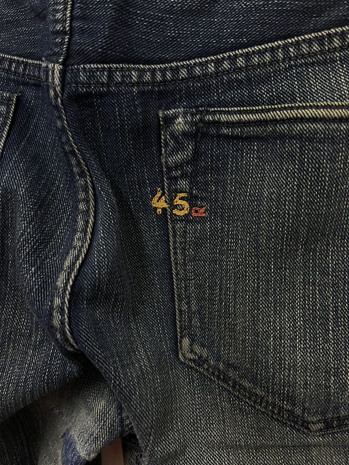 45rpm × Japanese Brand × Vintage Vintage 45 Rpm Denim Jeans Made In Japan Size US 32 / EU 48 - 14 Thumbnail