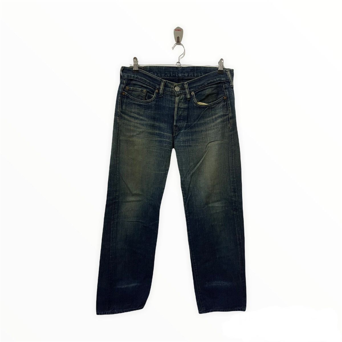 45rpm × Japanese Brand × Vintage Vintage 45 Rpm Denim Jeans Made In Japan Size US 32 / EU 48 - 1 Thumbnail