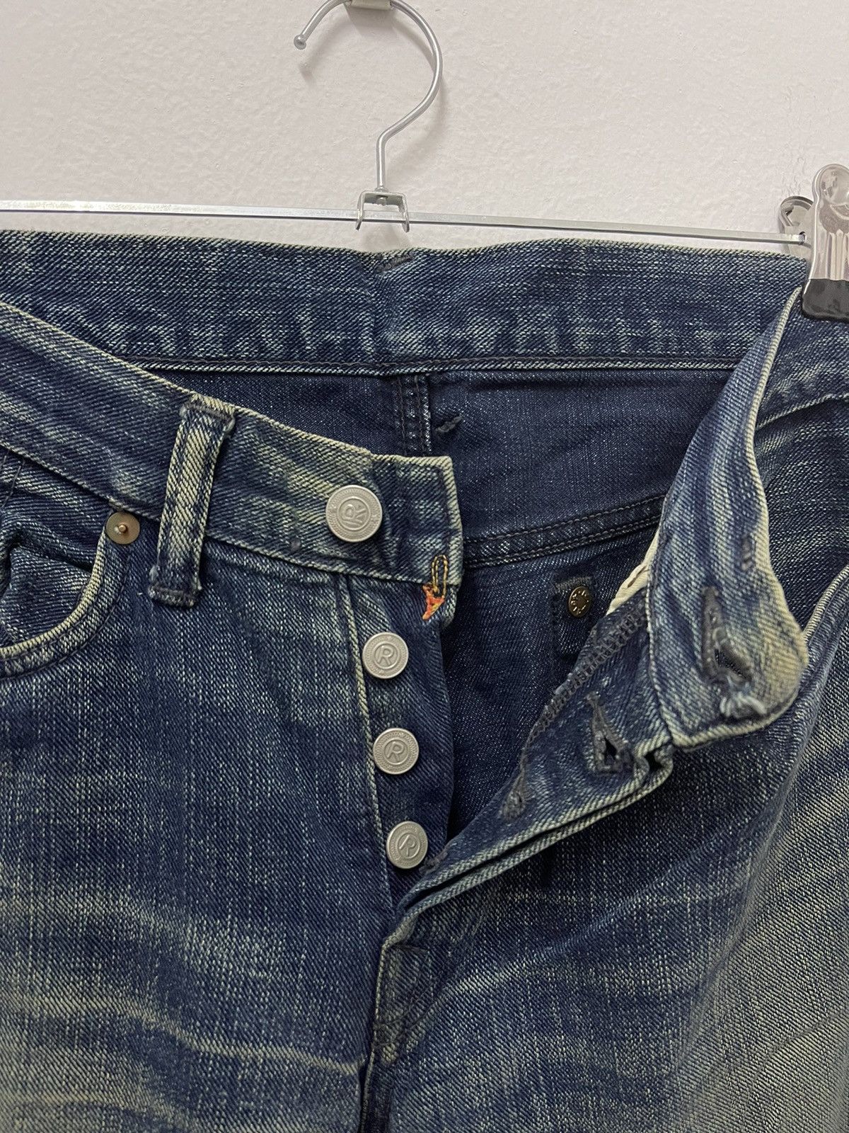 45rpm × Japanese Brand × Vintage Vintage 45 Rpm Denim Jeans Made In Japan Size US 32 / EU 48 - 8 Thumbnail