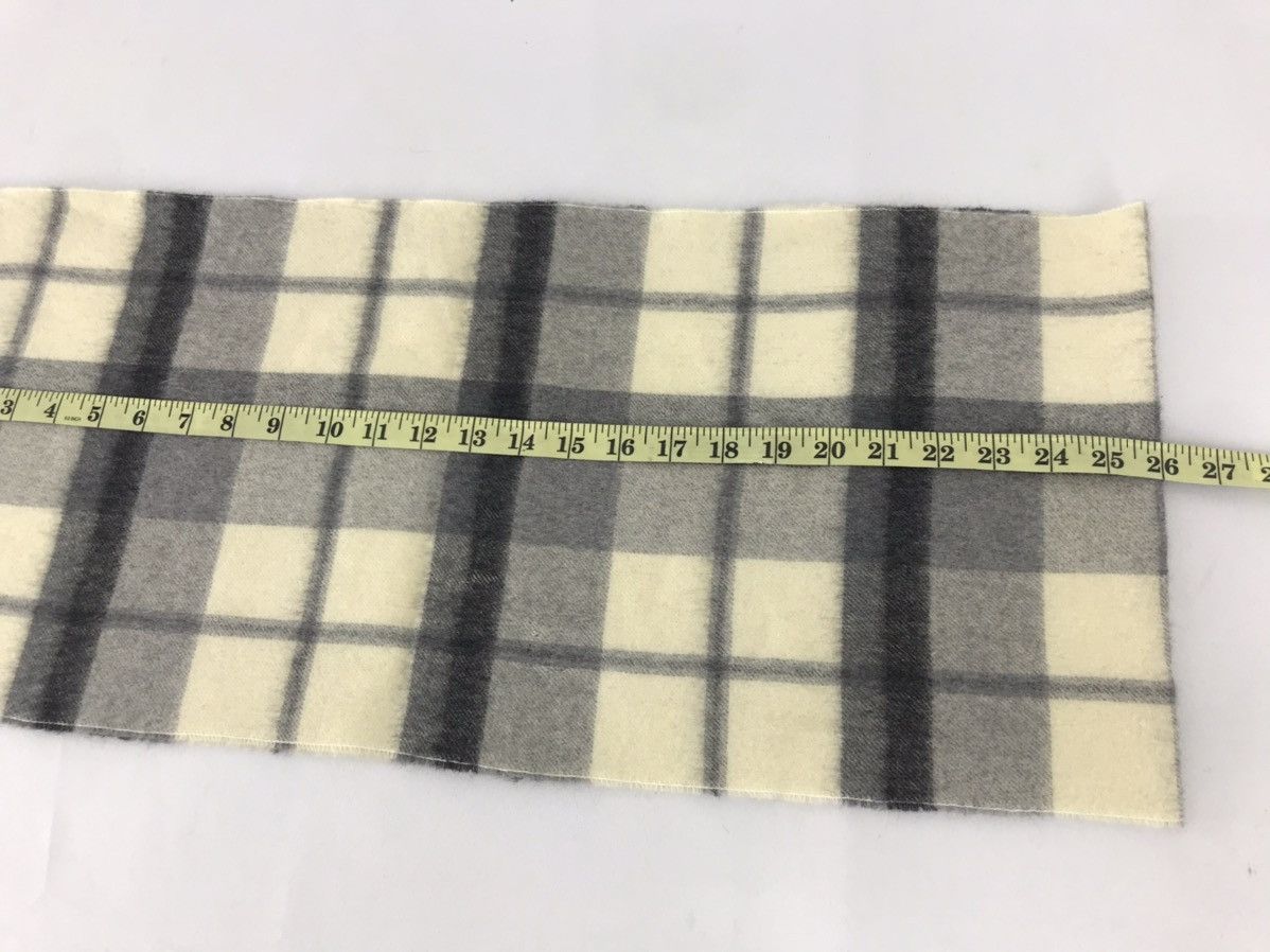 Longchamp × Other × Vintage Vintage Longchamp Parisl Muffler Scarf Luxury Plaid Checked Size ONE SIZE - 5 Thumbnail