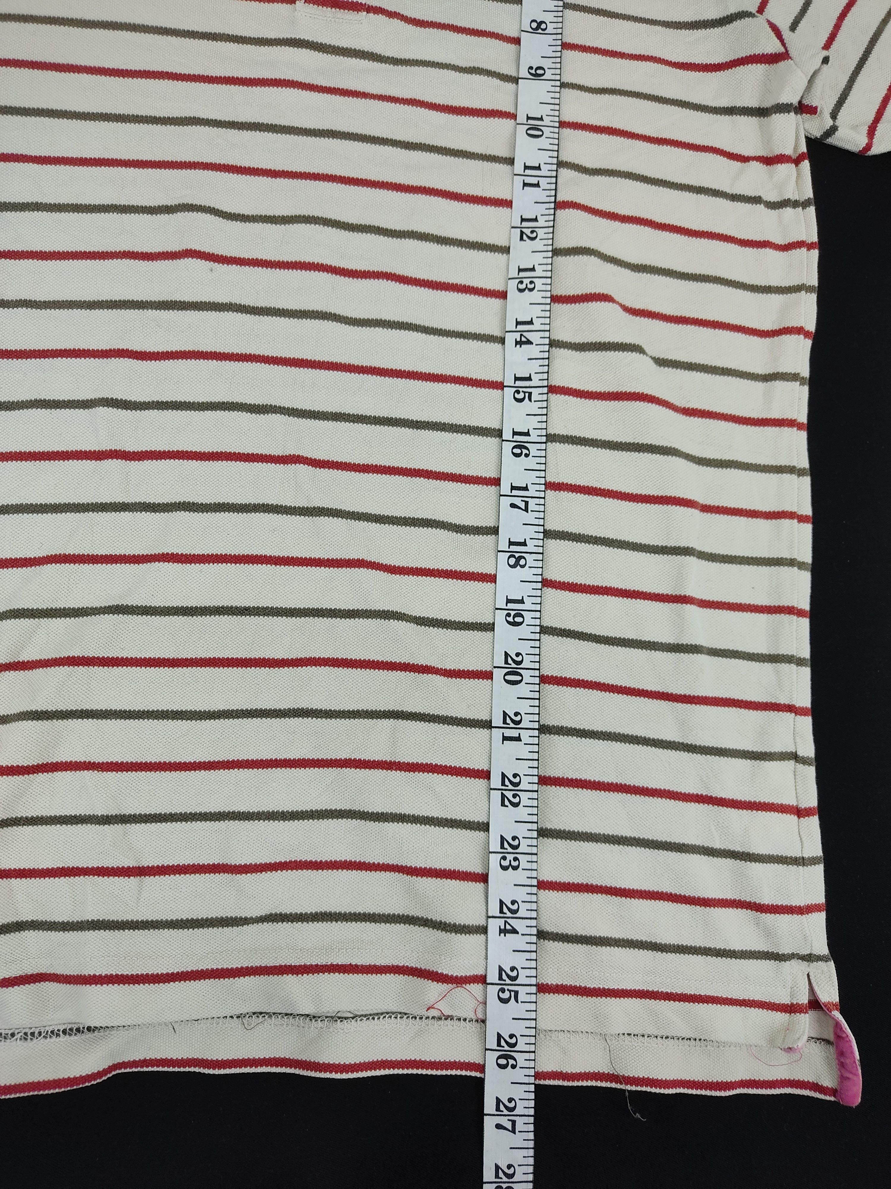 Takeo Kikuchi TK Takeo Kikuchi Polo Tee T-shirt Striped Design Size US S / EU 44-46 / 1 - 7 Thumbnail