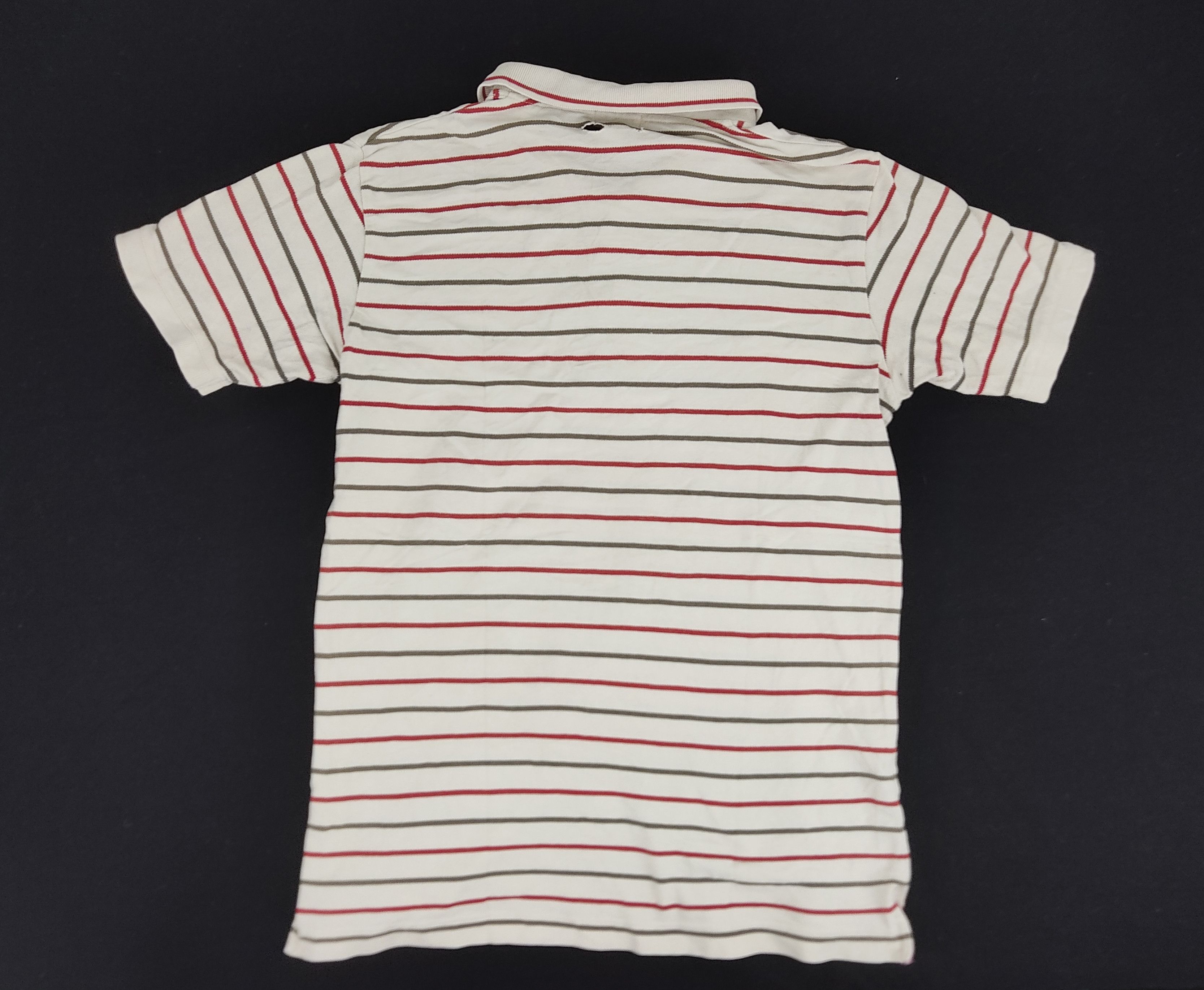 Takeo Kikuchi TK Takeo Kikuchi Polo Tee T-shirt Striped Design Size US S / EU 44-46 / 1 - 5 Thumbnail