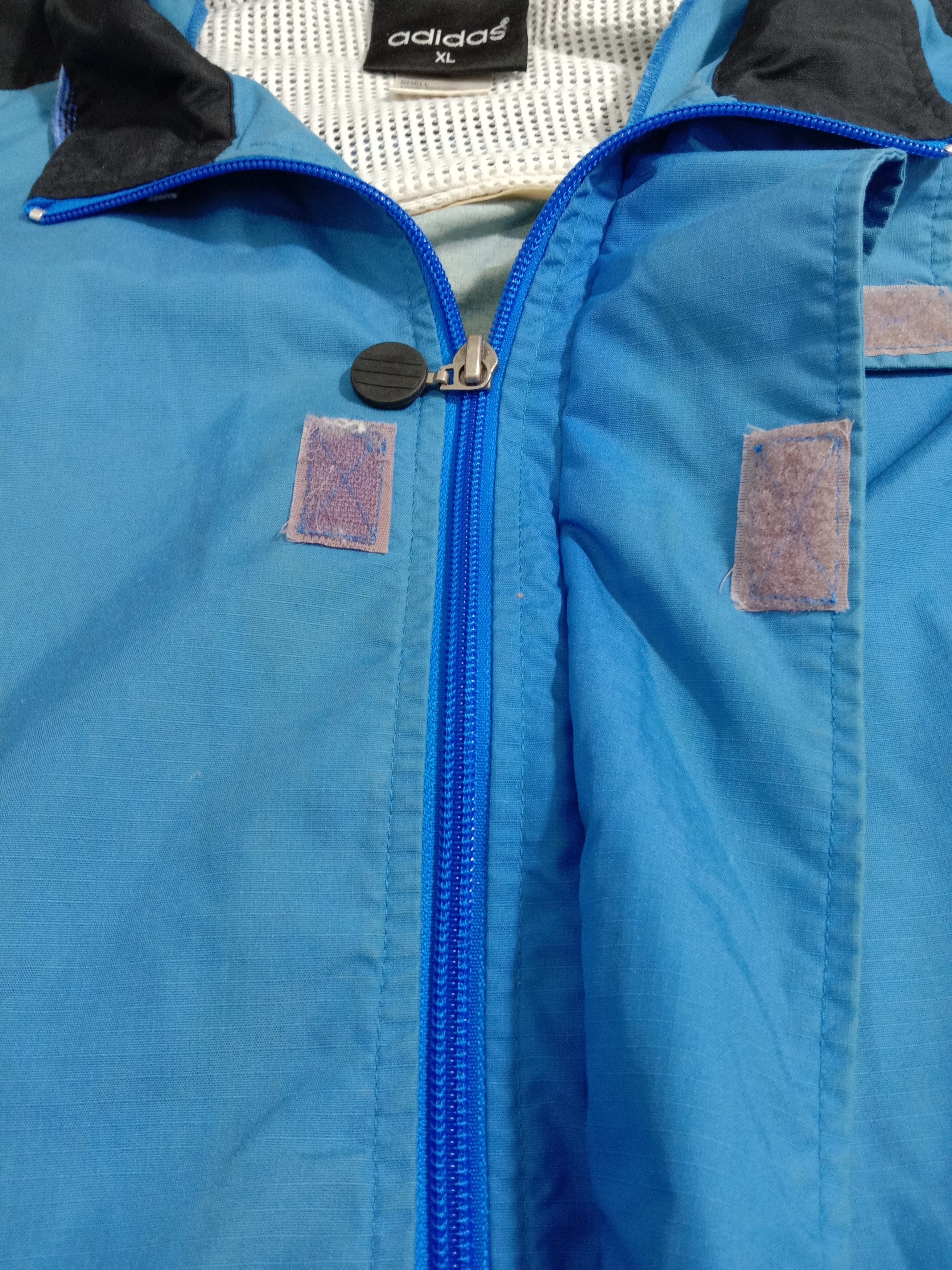 Adidas Adidas Trefoil Windbreaker Hoodie Jacket Big Logo Size US XL / EU 56 / 4 - 9 Thumbnail