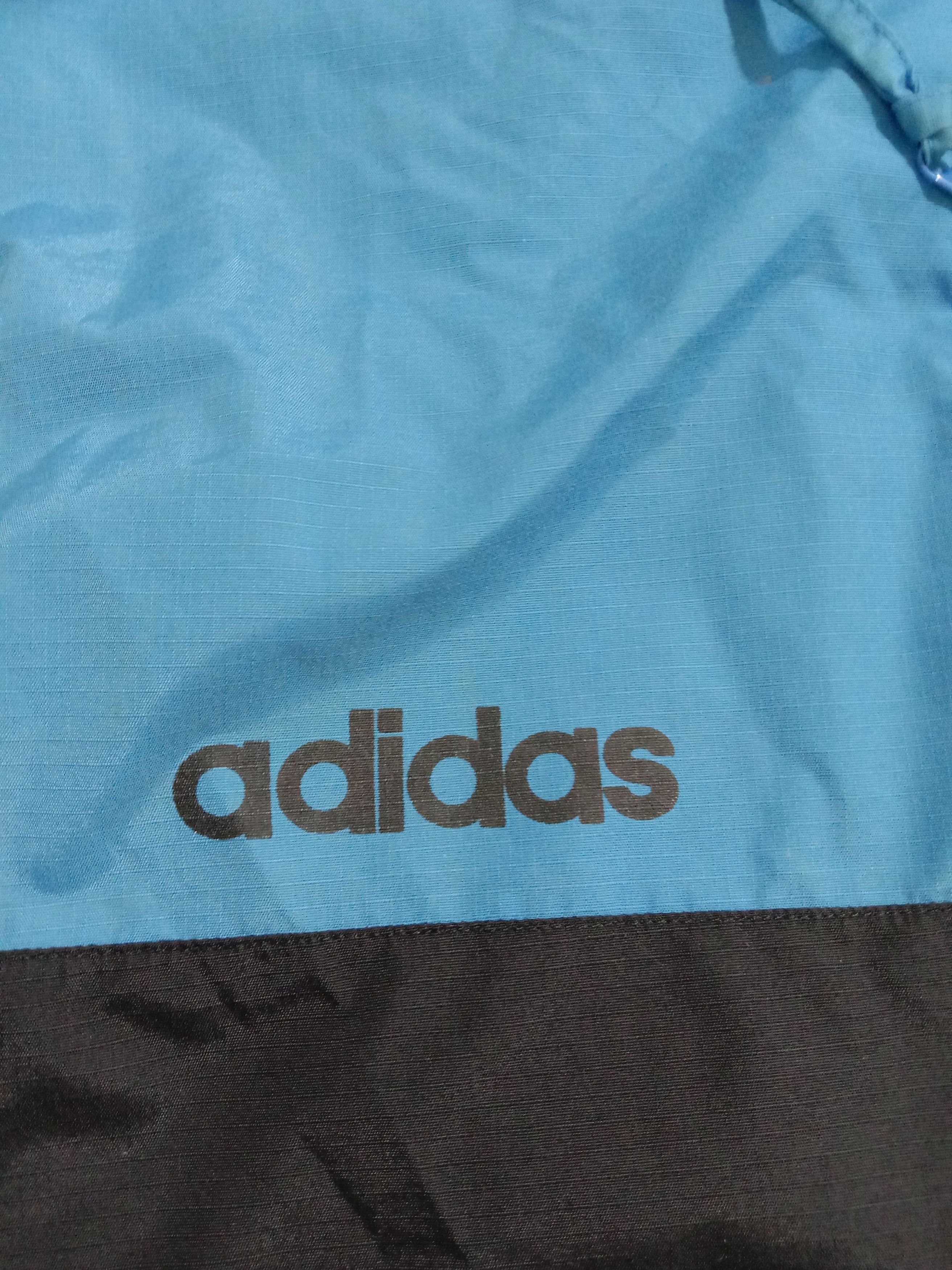 Adidas Adidas Trefoil Windbreaker Hoodie Jacket Big Logo Size US XL / EU 56 / 4 - 3 Thumbnail