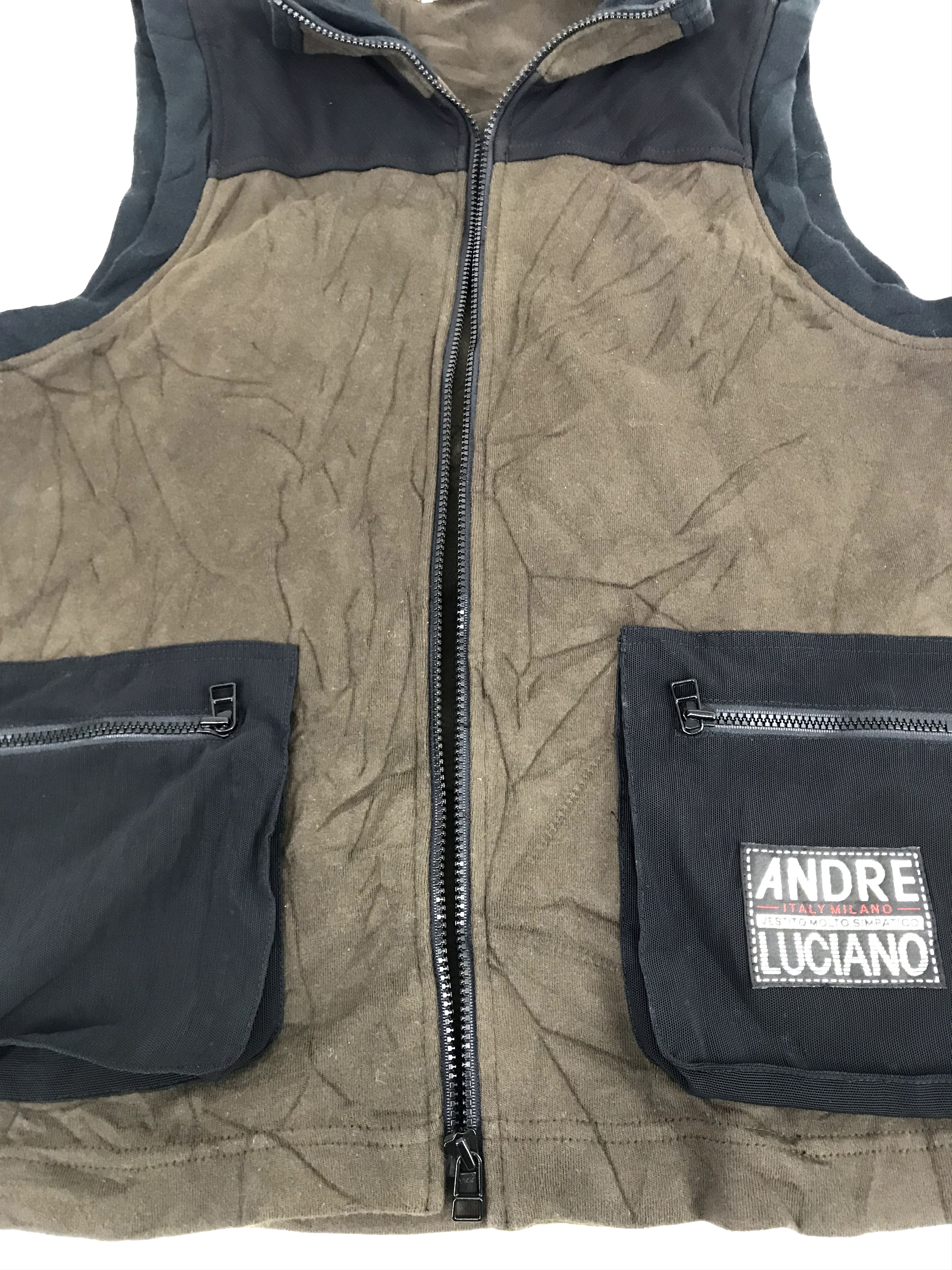Designer Vintage Andre Luciano Tactical Vest Jacket Size US M / EU 48-50 / 2 - 3 Thumbnail