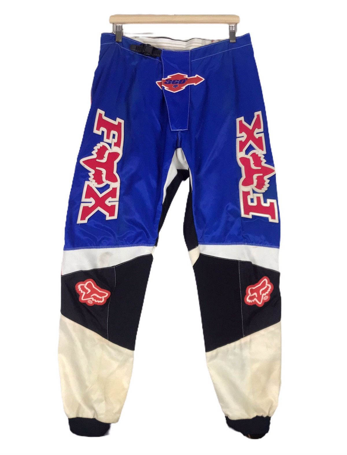 Fox Racing Vintage Fox Racing Bike Multicoloured Motocross Pants Size US 32 / EU 48 - 1 Thumbnail