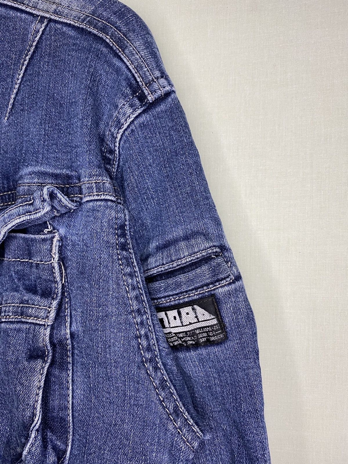 Japanese Brand Tora Biker Jacket Style Distressed Size US L / EU 52-54 / 3 - 5 Thumbnail
