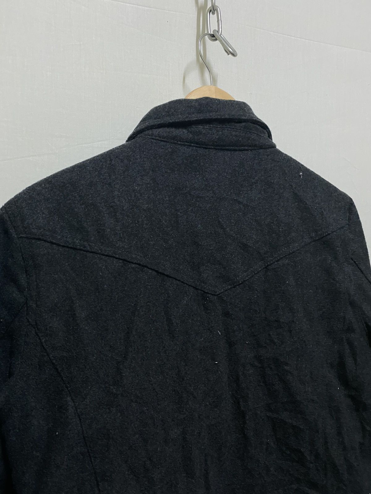 Japanese Brand Jack Rose Biker Jacker Zipper Wool Size US L / EU 52-54 / 3 - 7 Thumbnail