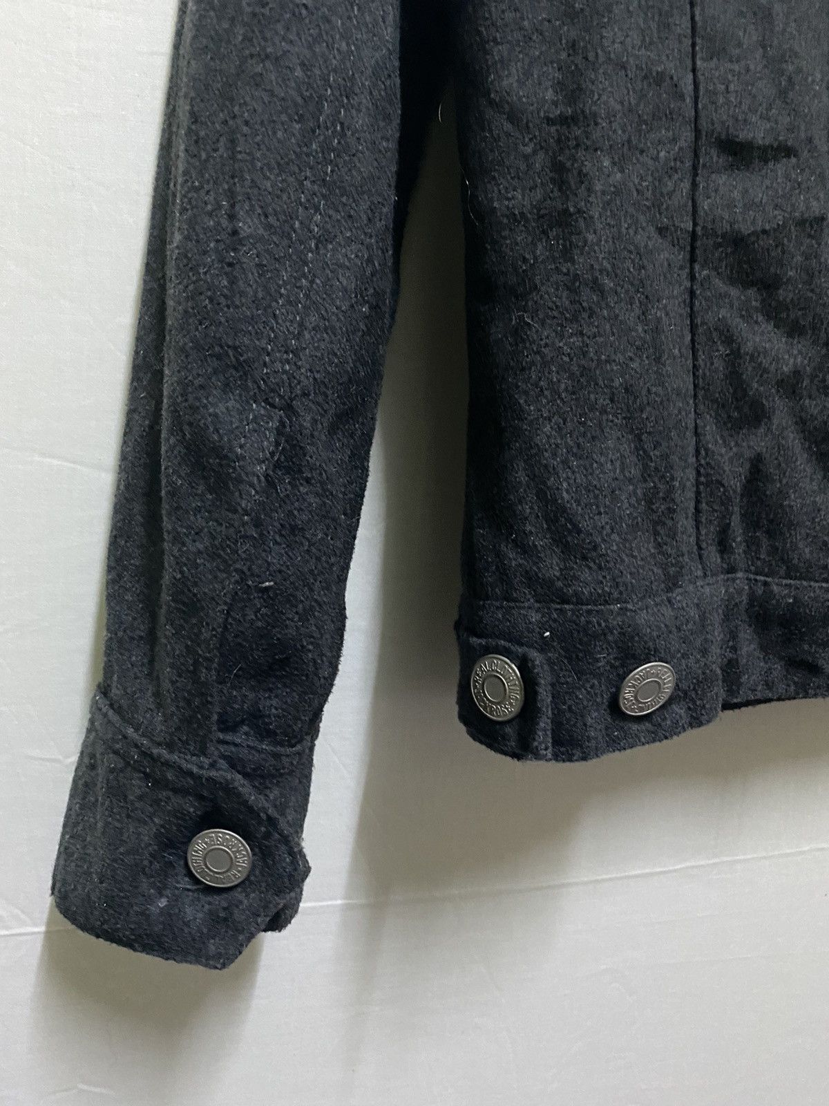 Japanese Brand Jack Rose Biker Jacker Zipper Wool Size US L / EU 52-54 / 3 - 8 Thumbnail