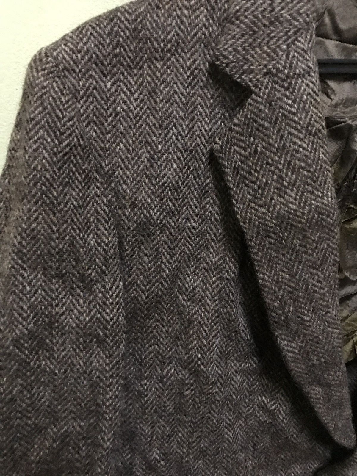 Harris Tweed Harris Tweed Blazer Brown Wool Scotland 2 Button Coat Size 40R - 3 Thumbnail