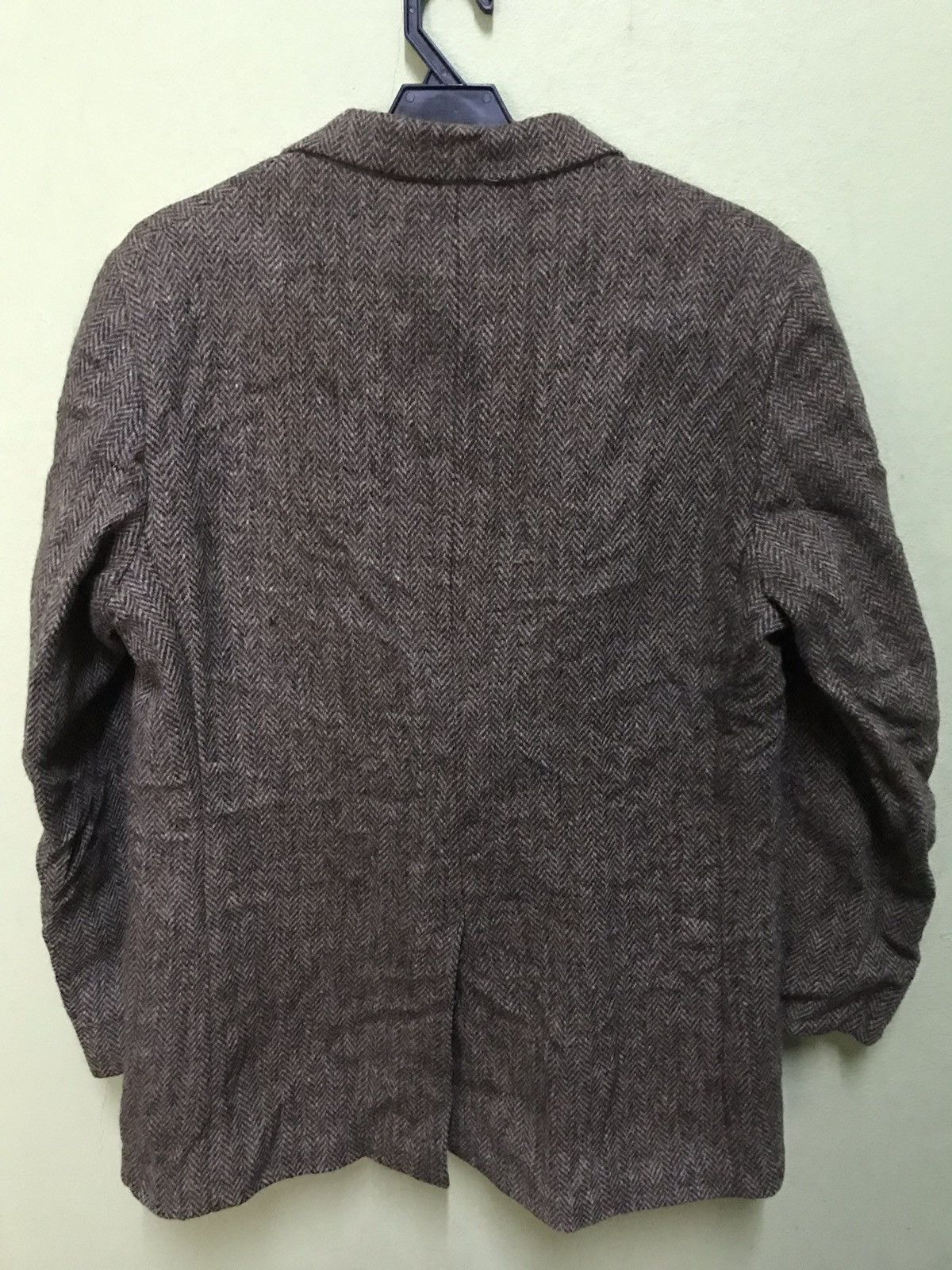Harris Tweed Harris Tweed Blazer Brown Wool Scotland 2 Button Coat Size 40R - 6 Thumbnail