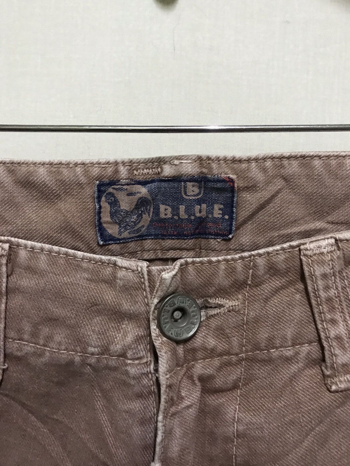 Blue Blue Japan × Japanese Brand Blue Blue Japan Brand Side Pocket Distressed Pants Size US 30 / EU 46 - 6 Thumbnail
