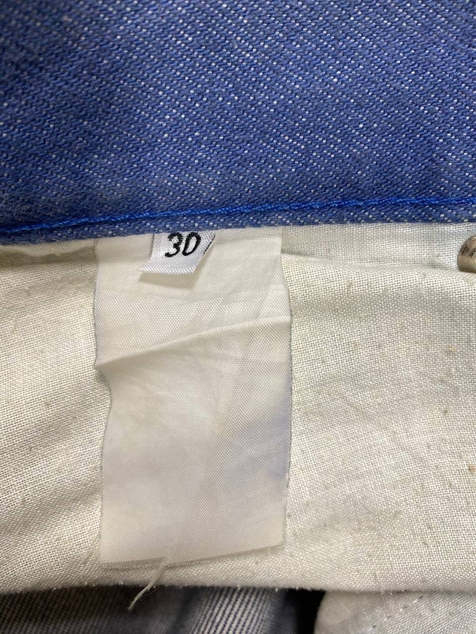 Helmut Lang AW00 Helmut Lang Raw Denim Bootcut Stained Jeans Size US 30 / EU 46 - 9 Thumbnail