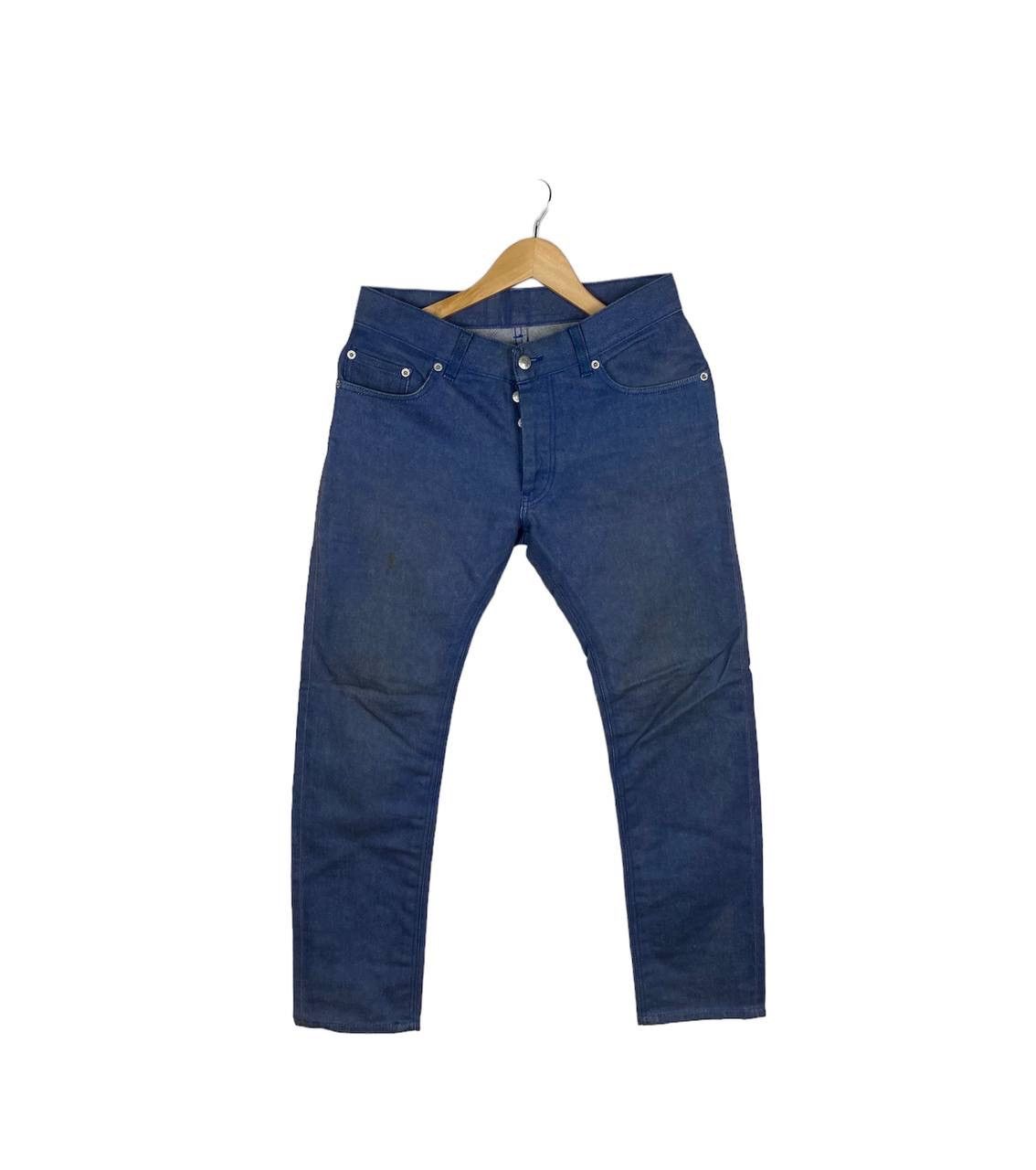 Helmut Lang AW00 Helmut Lang Raw Denim Bootcut Stained Jeans Size US 30 / EU 46 - 1 Thumbnail