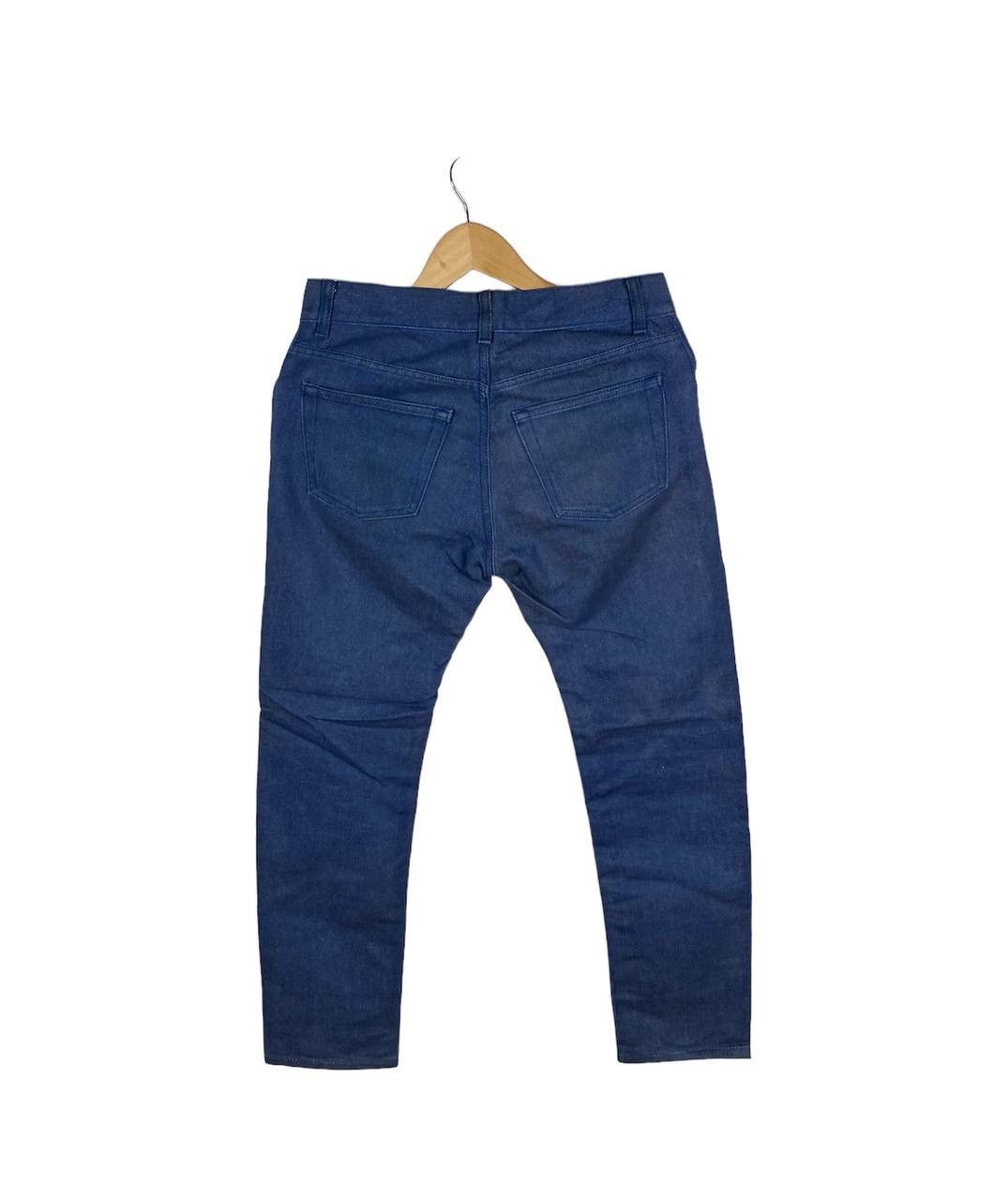 Helmut Lang AW00 Helmut Lang Raw Denim Bootcut Stained Jeans Size US 30 / EU 46 - 2 Thumbnail