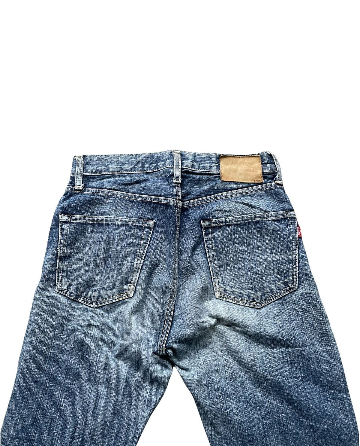 Japanese Brand Domingo Vintage Selvedge Aging Faded Distressed Denim Size US 27 - 10 Thumbnail