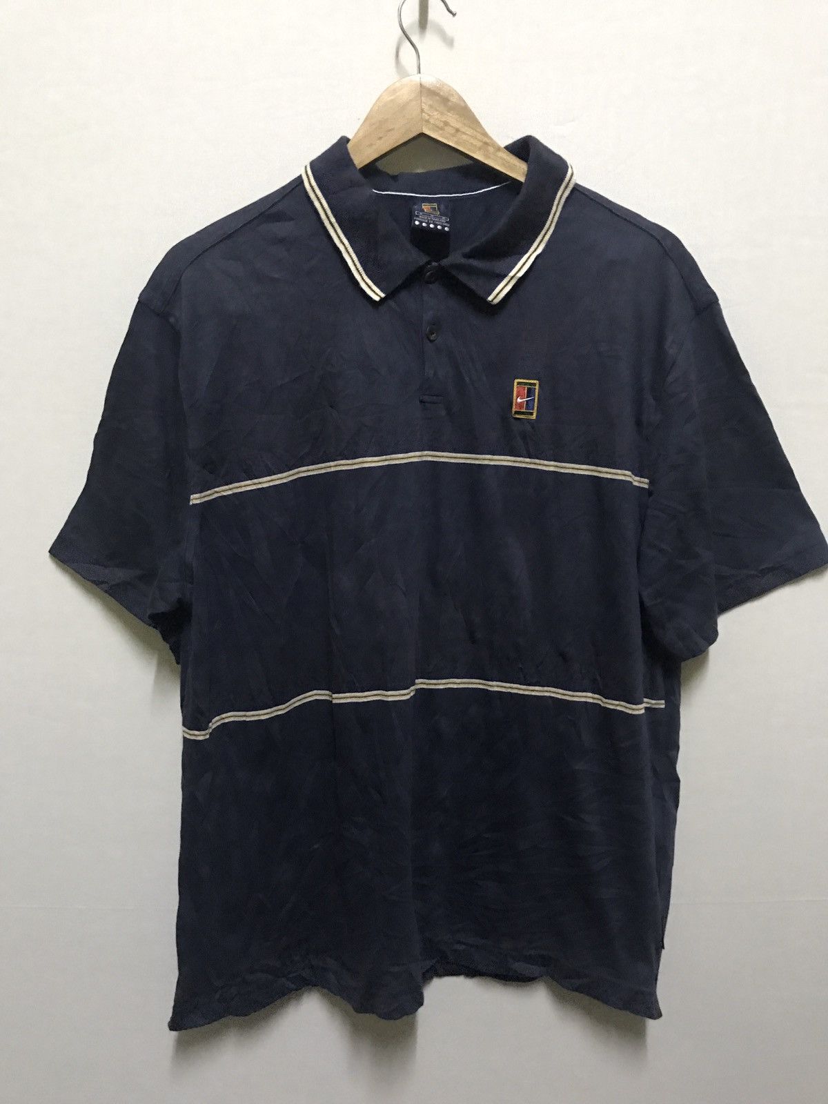 Nike × Vintage Vintage Nike challenge court polo shirt Size US M / EU 48-50 / 2 - 1 Thumbnail