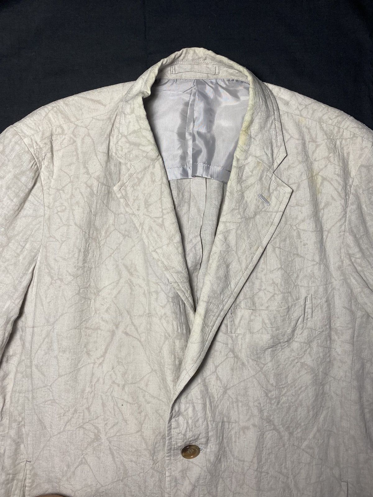 Issey Miyake Issey Miyake Men Black Label Blazer Jacket Size US M / EU 48-50 / 2 - 7 Thumbnail