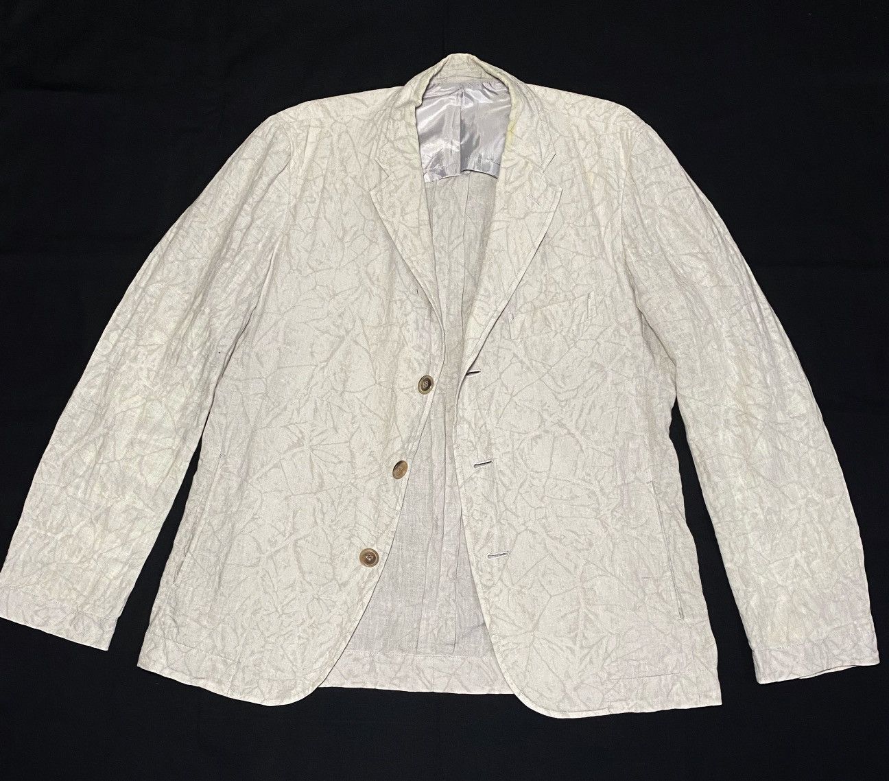 Issey Miyake Issey Miyake Men Black Label Blazer Jacket Size US M / EU 48-50 / 2 - 1 Thumbnail