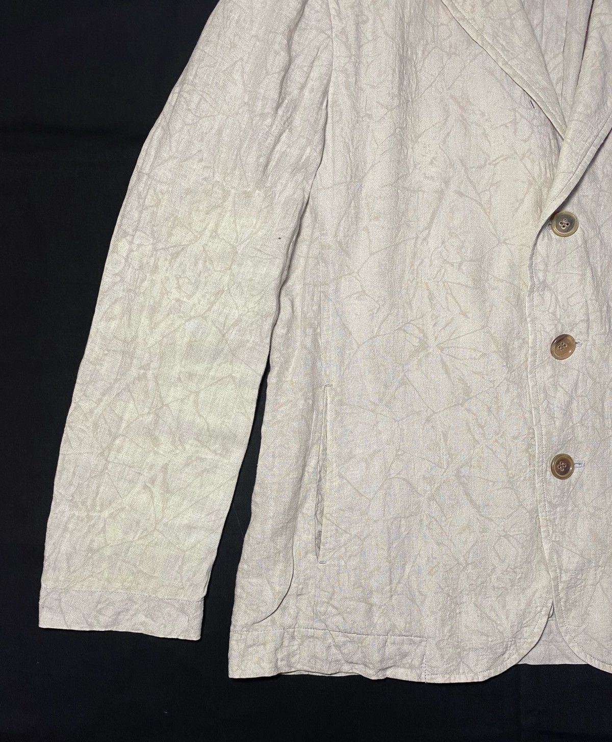 Issey Miyake Issey Miyake Men Black Label Blazer Jacket Size US M / EU 48-50 / 2 - 6 Thumbnail