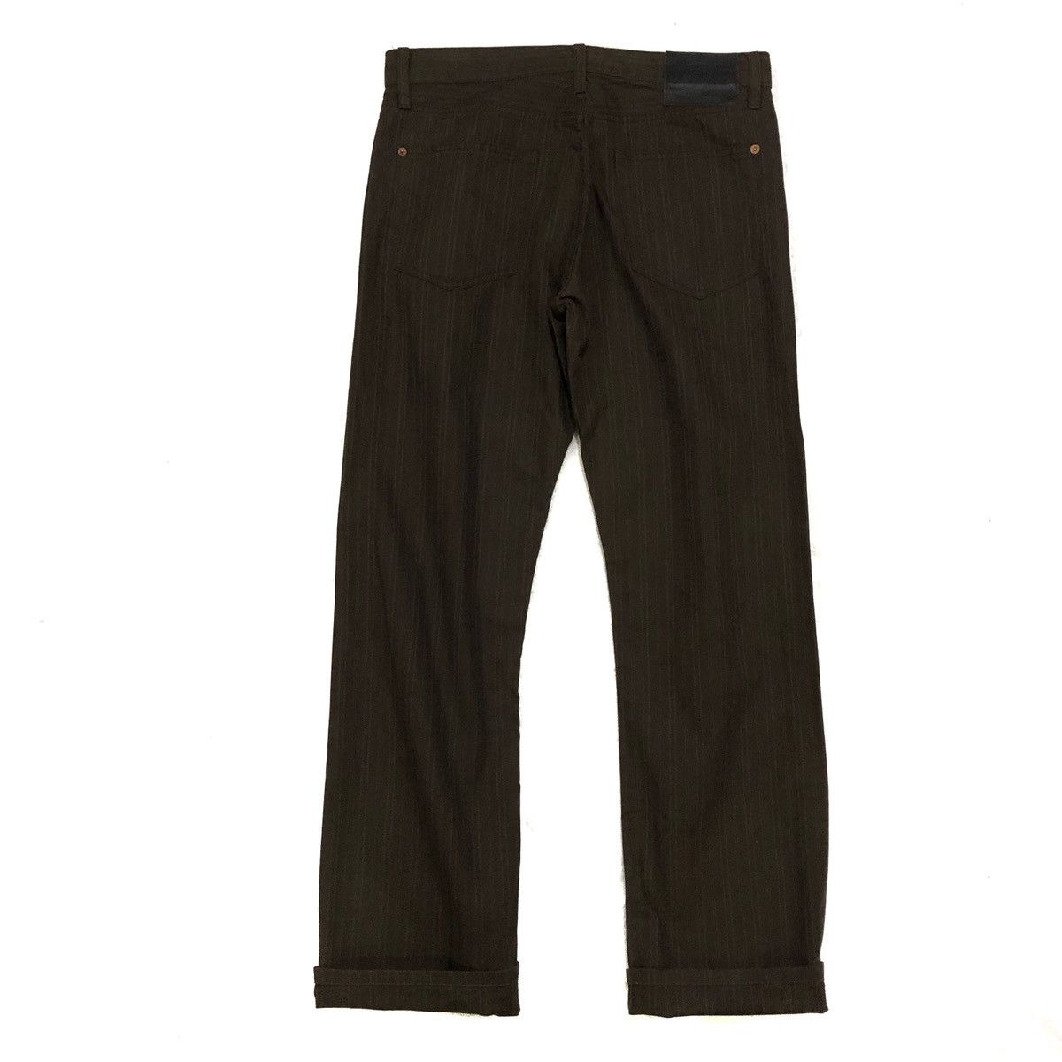 Paul Smith 🔥Paul Smith Black Stripe Denim Penstripe Jeans Size US 31 - 8 Thumbnail