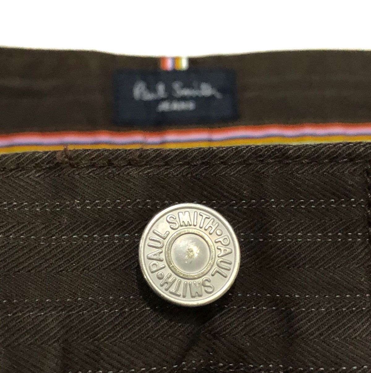 Paul Smith 🔥Paul Smith Black Stripe Denim Penstripe Jeans Size US 31 - 6 Thumbnail