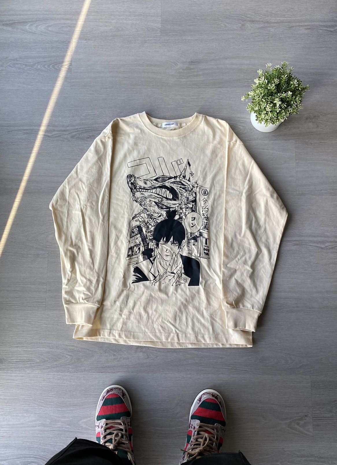 トップス glamb ChainsawMan Bomb Devil Long Sleeve GB0122/CM12 : Bomb Devil Long Sleeve T/ボムデビルロング