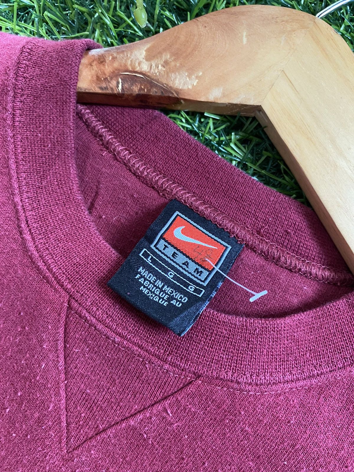 Japanese Brand Vintage Nike Centre Sweatshirt Size US XL / EU 56 / 4 - 3 Thumbnail