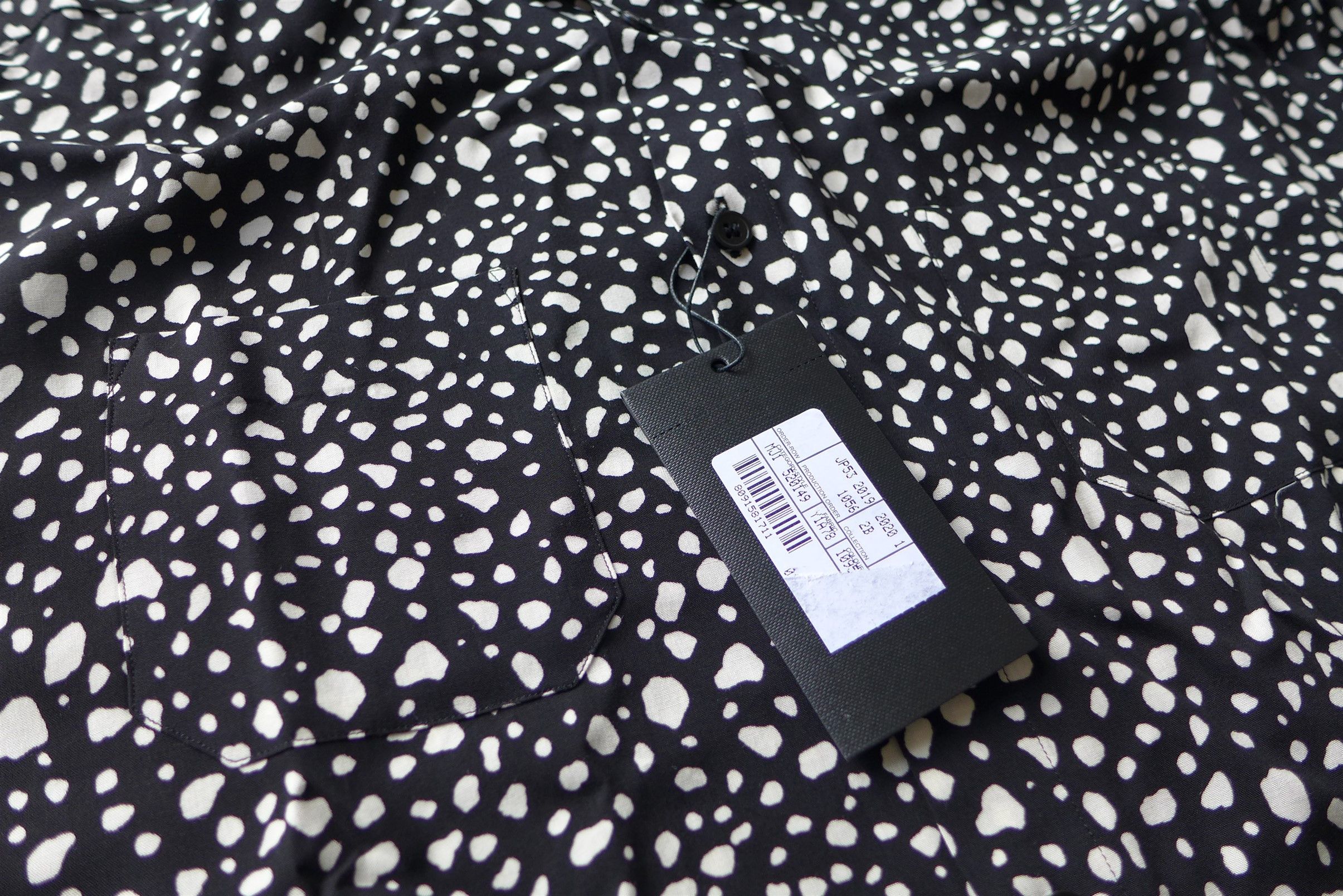 Saint Laurent Paris Saint Laurent Leopard Print Long-Sleeve Shirt - Size 40 Size US XL / EU 56 / 4 - 8 Thumbnail